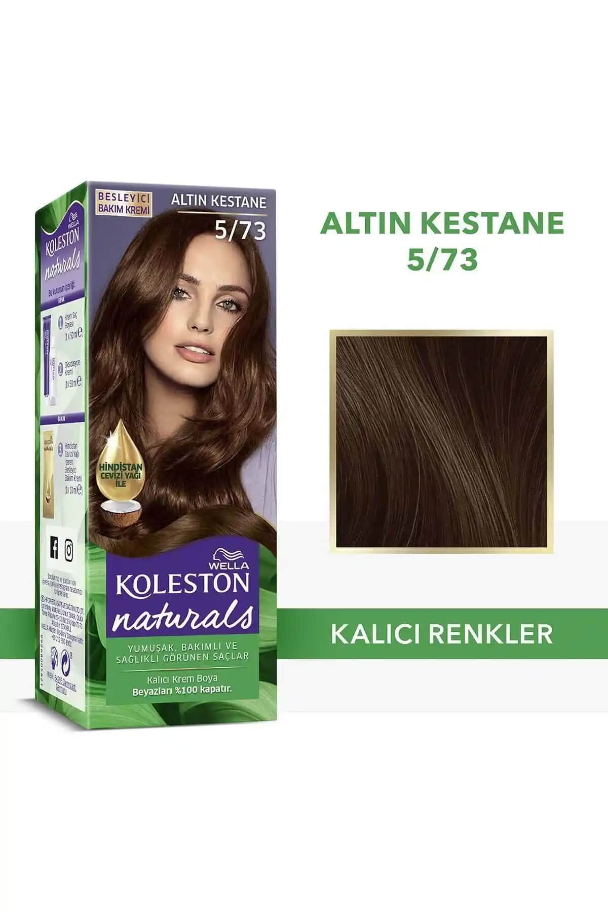 Wella Koleston Naturals Serisi Karşılaştırması: Altın Kestane ve Ayışığı Kahvesi