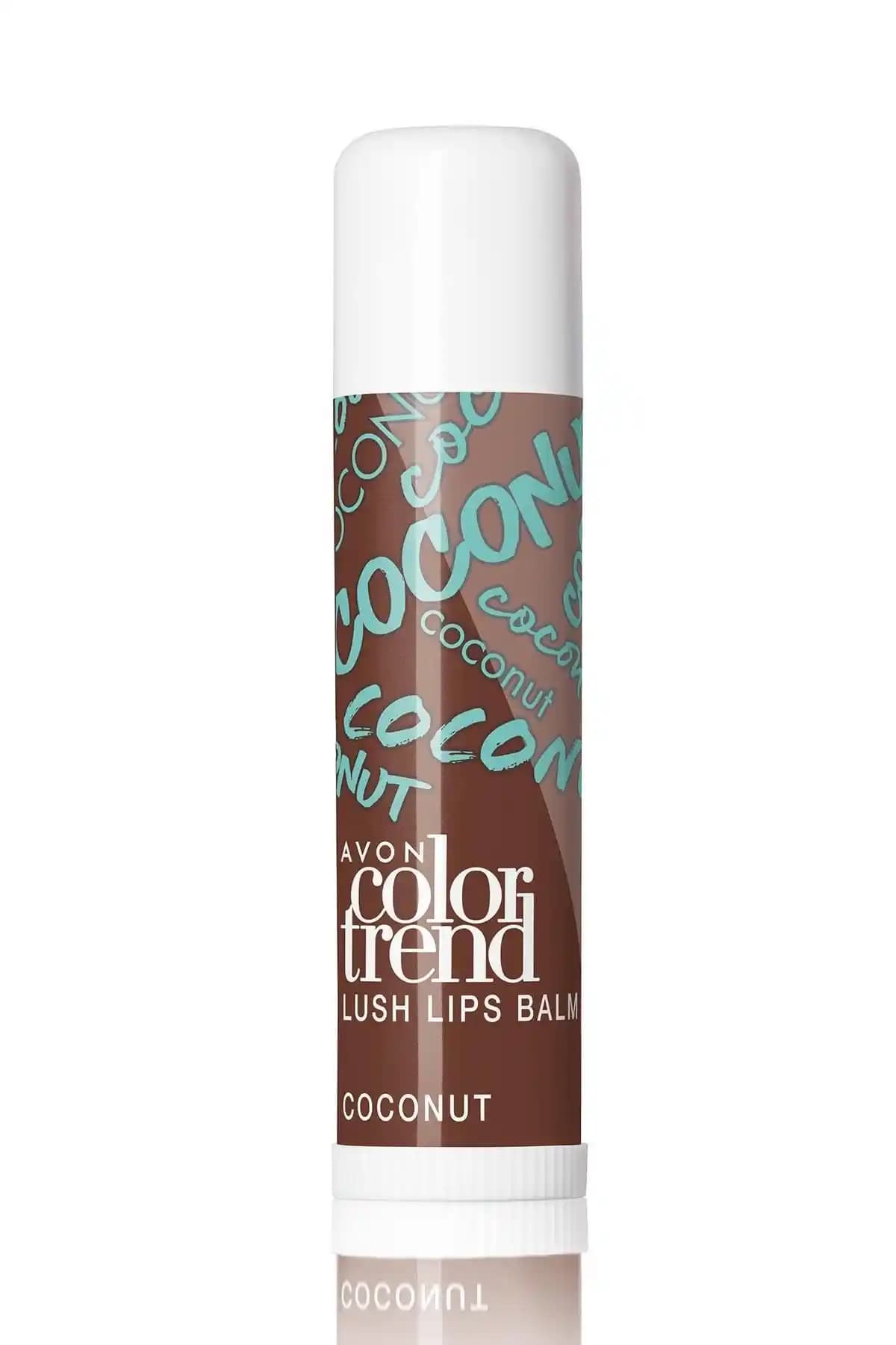 Avon Color Trend Lush Coconut Dudak Balmı Güneş Koruyucu ve Nemlendirici Özelliğiyle