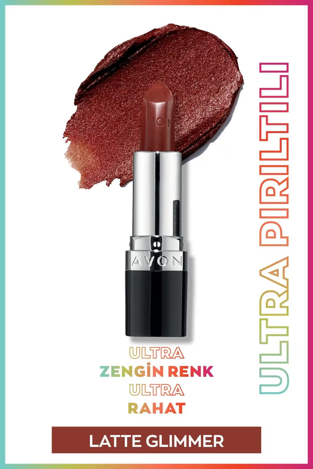 Avon Ultra Shimmer Latte Glimmer Ruj: Doğal Parlaklık ve Uzun Süreli Kalıcılık