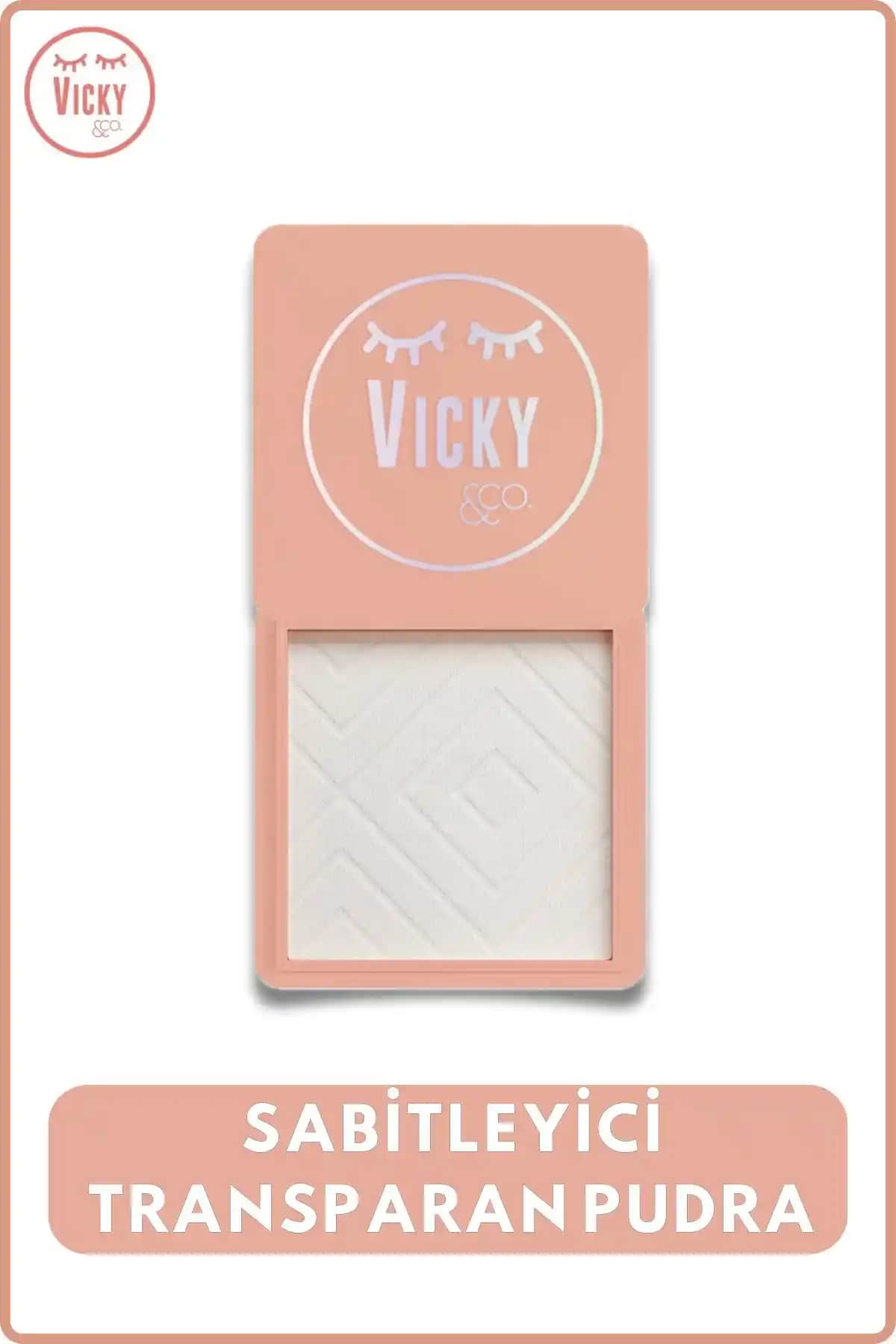 Vicky Sabitleyici Transparan Pudra 01 ile Gün Boyu Mat ve Taze Makyaj