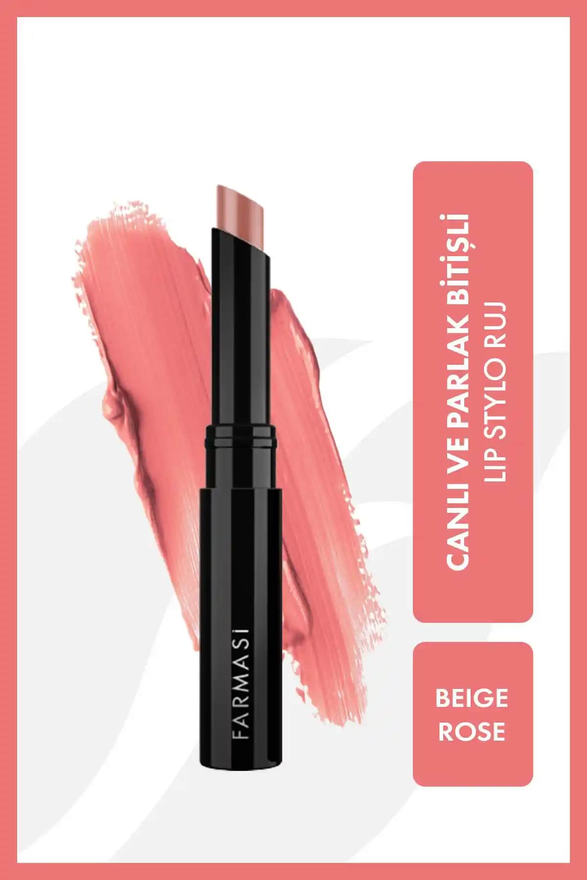 Farmasi Lip Stylo Ruj Beige Rose: Doğal ve Bakımlı Dudaklar İçin Mükemmel Seçenek