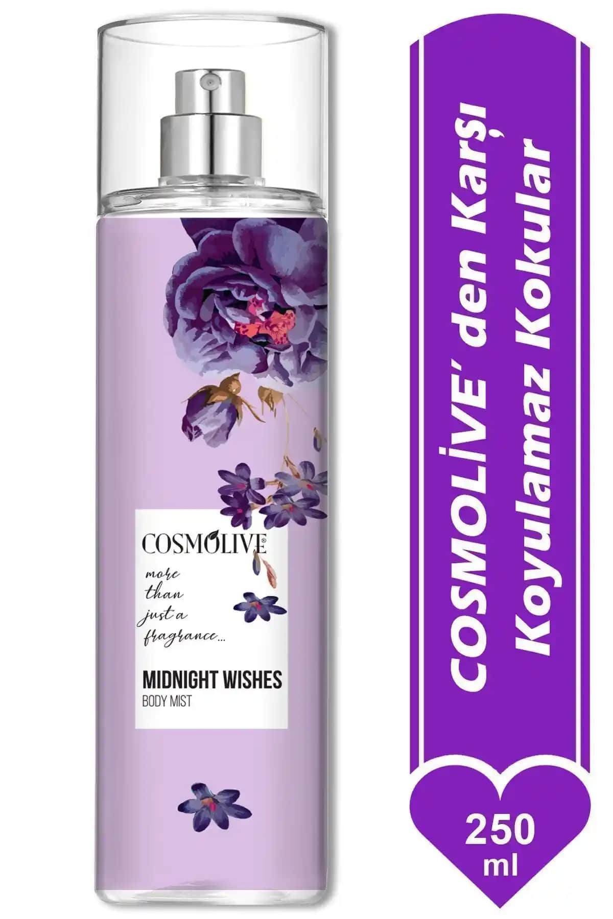 Cosmolive Vücut Spreyleri Karşılaştırması: Bombshell Midnight Wishes ve My Way