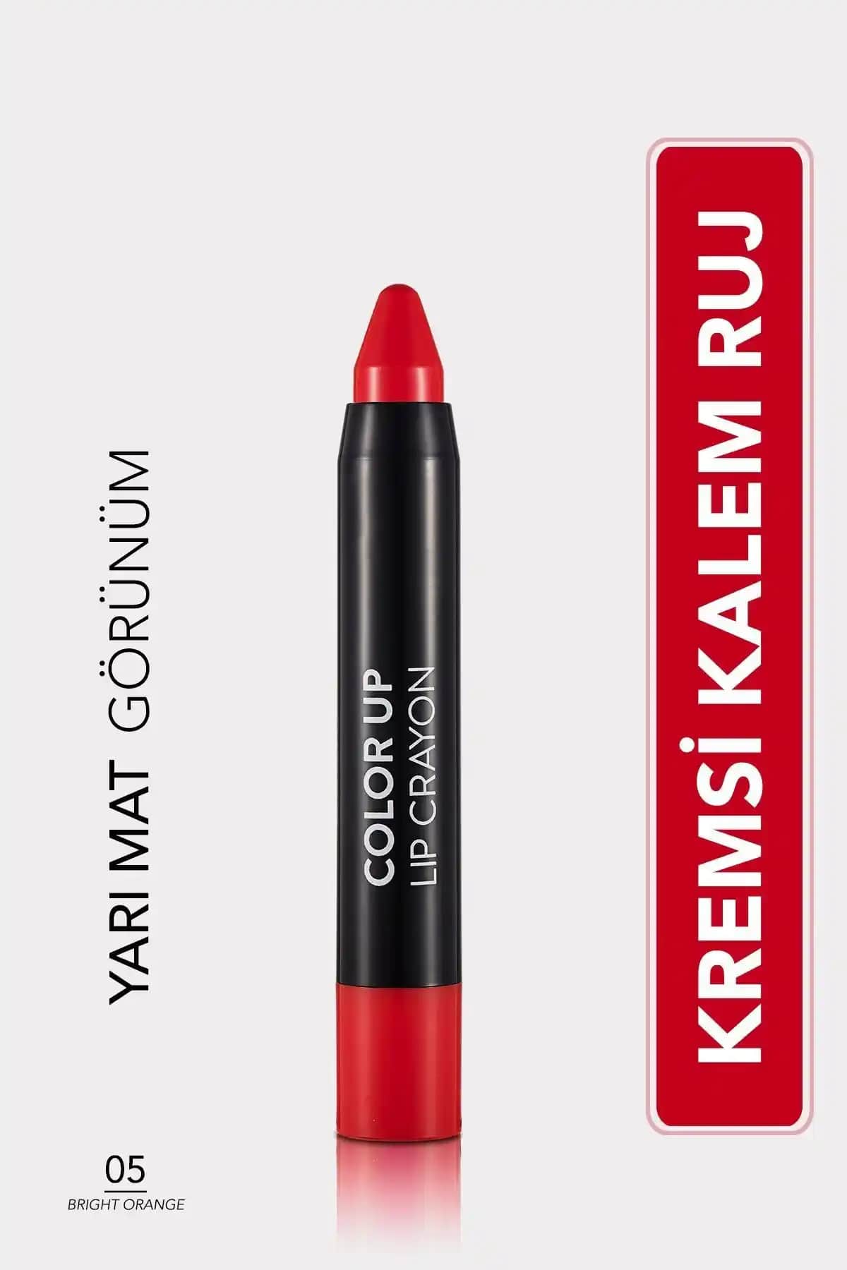 Flormar Saten Bitişli Kalem Ruj - Color Up Lip Crayon ile Pratik ve Şık Dudak Makyajı
