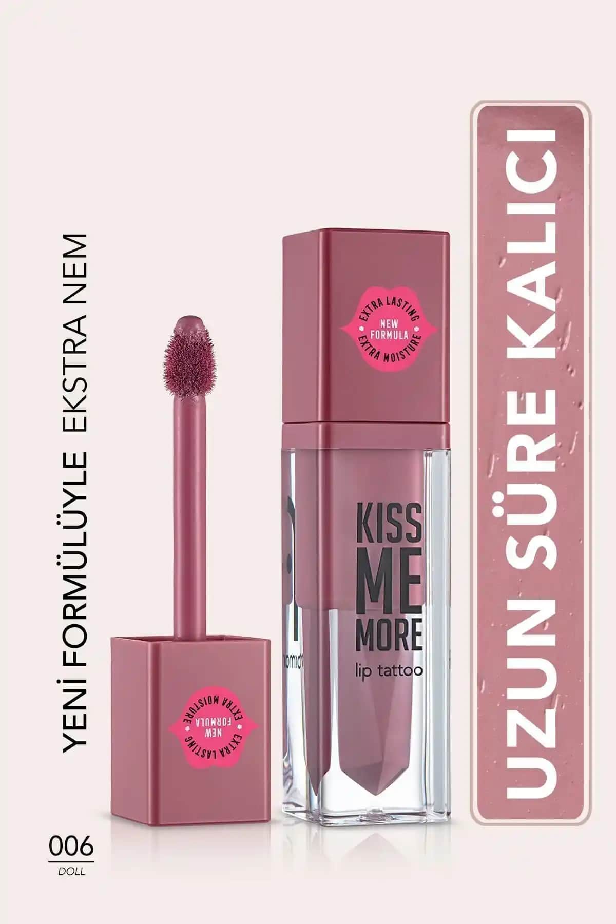Flormar Uzun Süre Kalıcı Mat Ruj - Kiss Me More ile Kalıcı ve Bakımlı Dudaklar