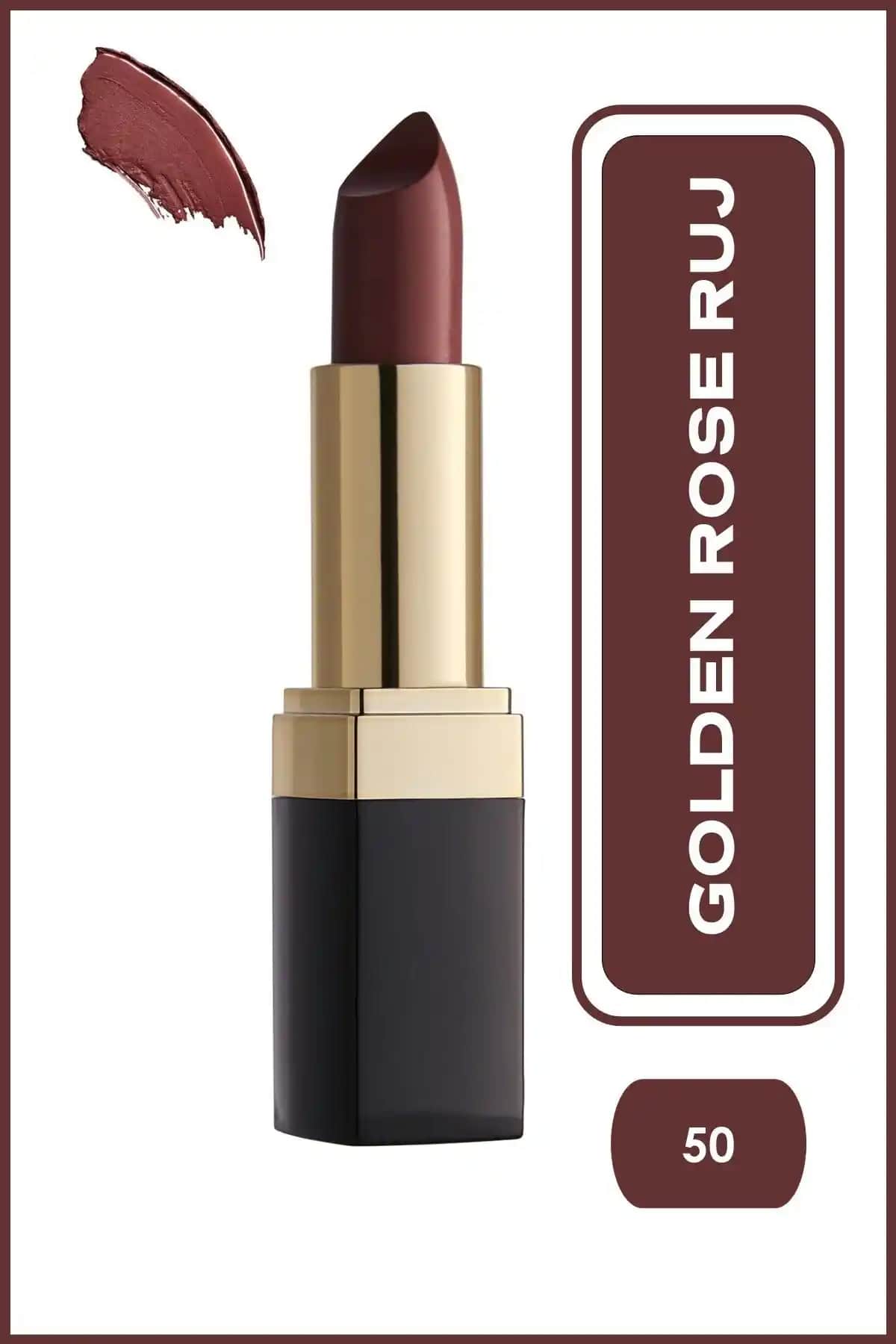Golden Rose Lipstick No:50 Mocha Doğal ve Kalıcı Mat Ruj Özellikleri ve Kullanım Rehberi