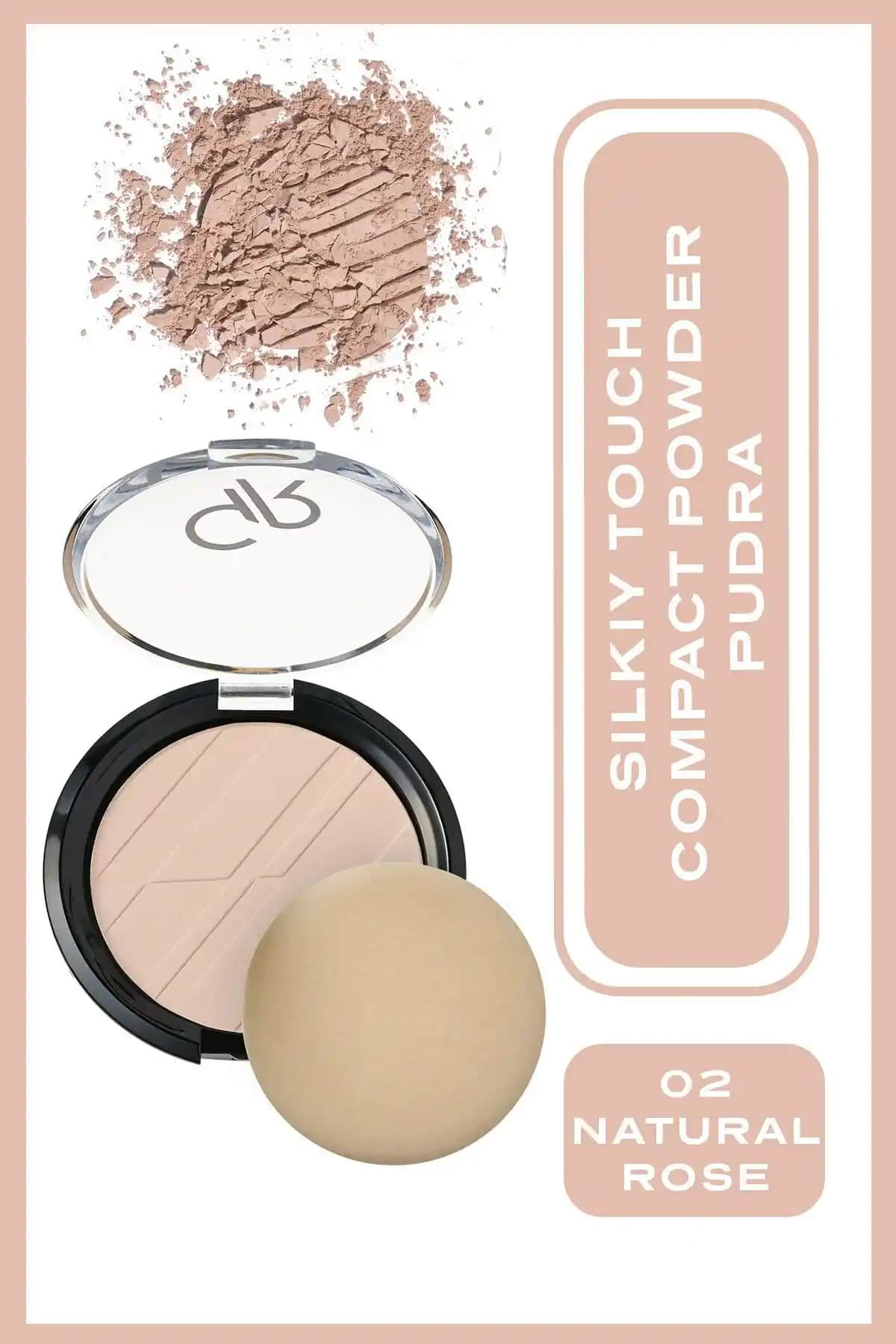 Golden Rose Silky Touch Kompakt Pudra Karşılaştırması: 02 Natural Rose ve 03 Porcelain