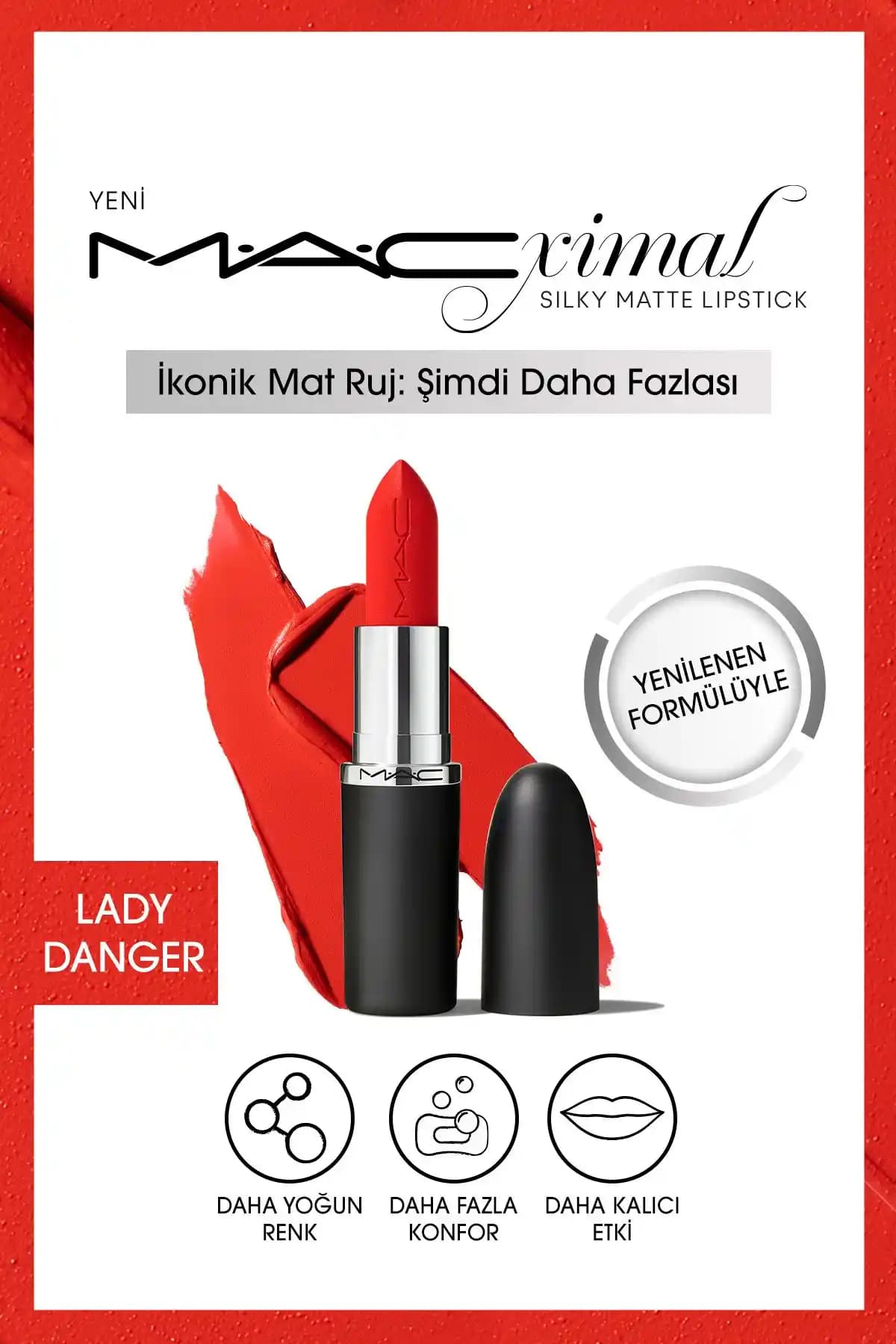 Mac Silky Matte Ruj: Yüksek Pigmentasyon ve Konfor Sunan Modern Dudak Rujları
