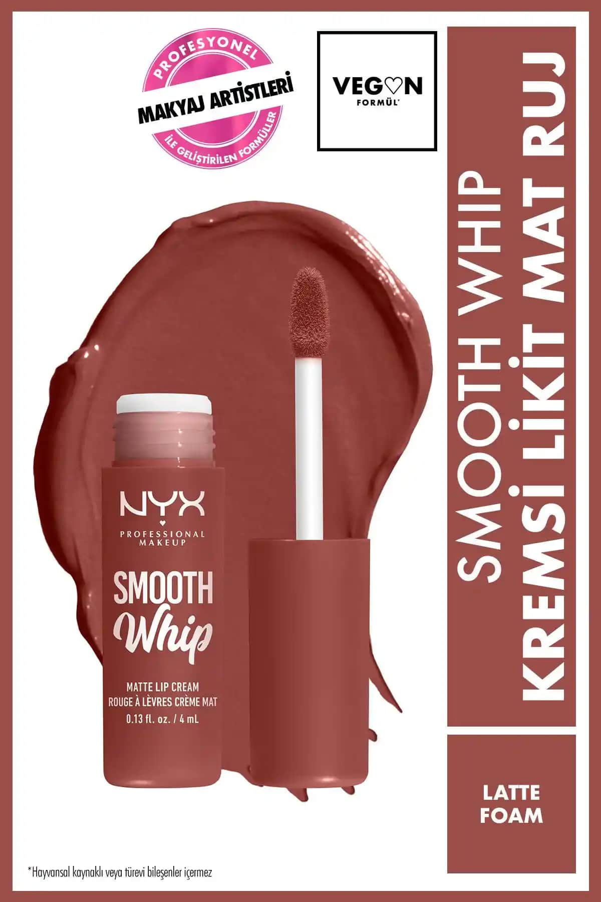NYX Smooth Whip Kremsi Likit Mat Ruj Karşılaştırması: Latte Foam ve Parfait Ürünlerinin Özellikleri