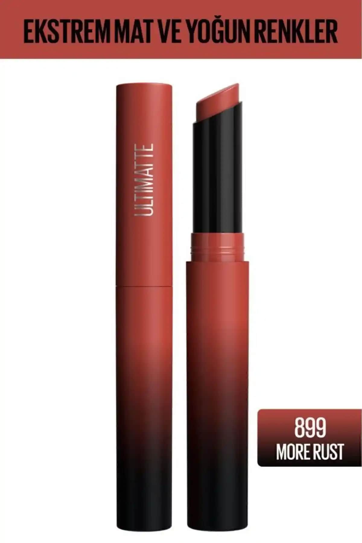 Maybelline New York Color Sensational Ultimatte Mat Ruj More Rust Özellikleri ve Kullanımı