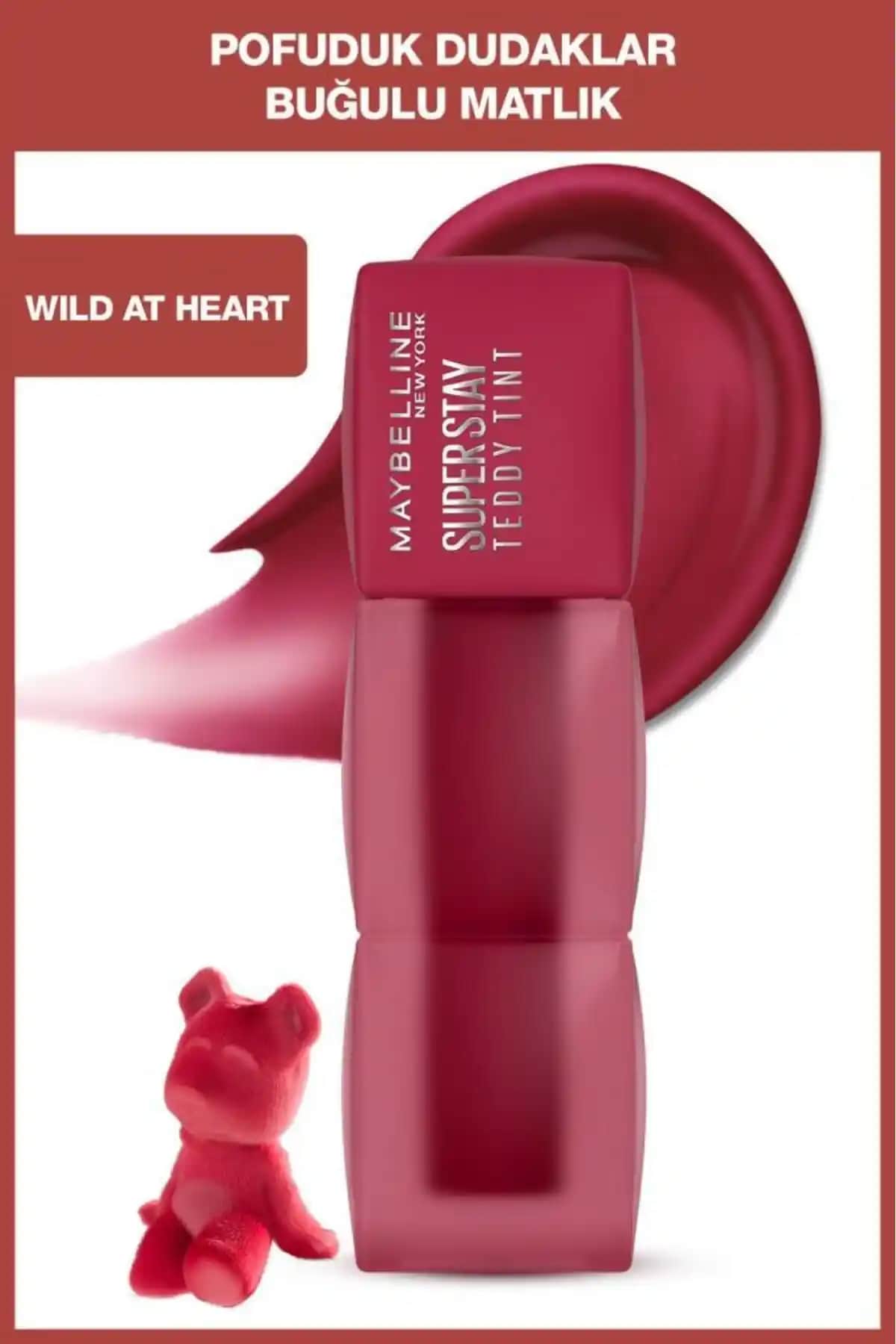 Maybelline Super Stay Teddy Tint: Uzun Süre Kalıcı Mat Ruj Özellikleri ve Kullanıcı Yorumları