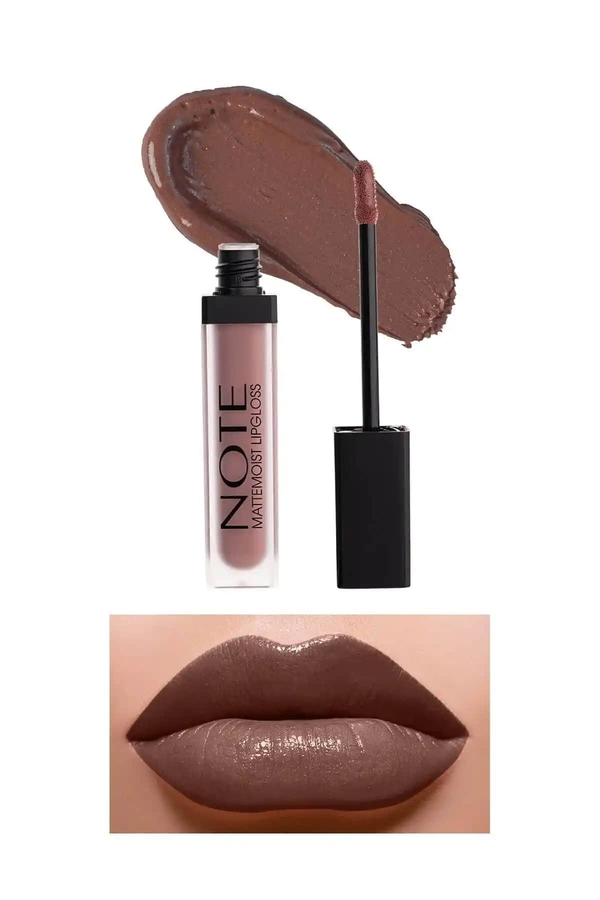 Note Cosmetics Mattemoist Lipgloss Dudaklara Doğal Mat ve Parlaklık Katıyor