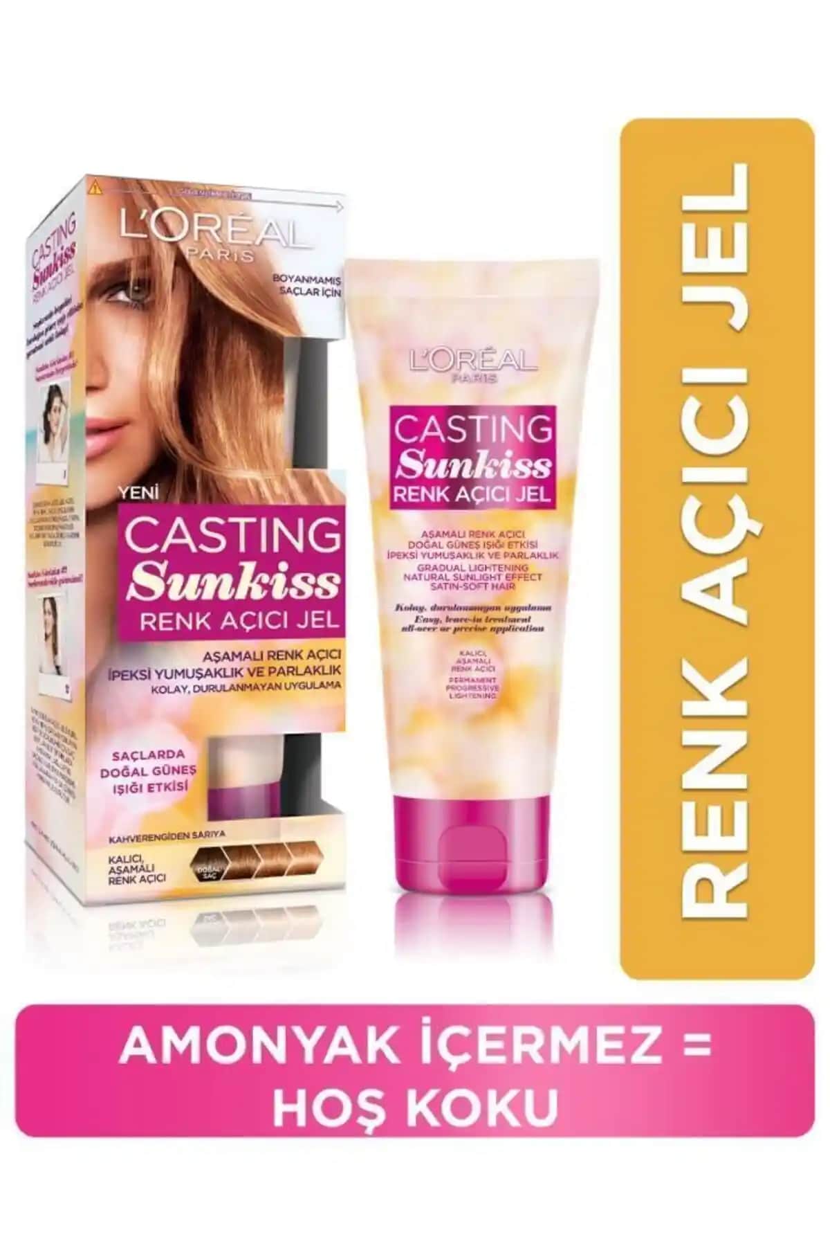 L'Oreal Paris Renk Açıcı Jel - Casting Sunkiss Jelly ile Doğal Saç Aydınlatma Çözümü