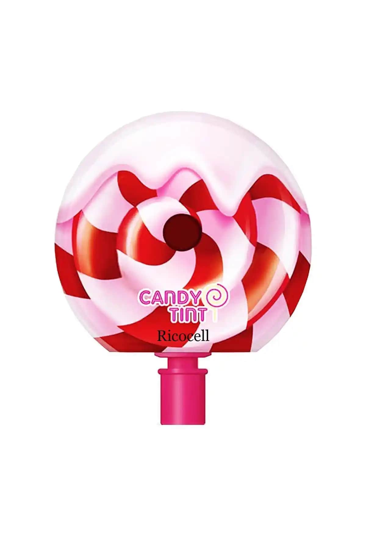 RİCOCELL Candy Tint Real Red Dudak ve Yanak Rengi için Çok Amaçlı Kalıcı Makyaj Ürünü