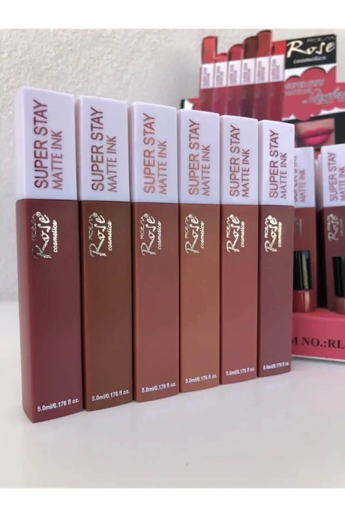 Roesıa Rose Superstay Kalıcı Ruj Seti Günlük Kullanım İçin Uygun Mat Rujlar