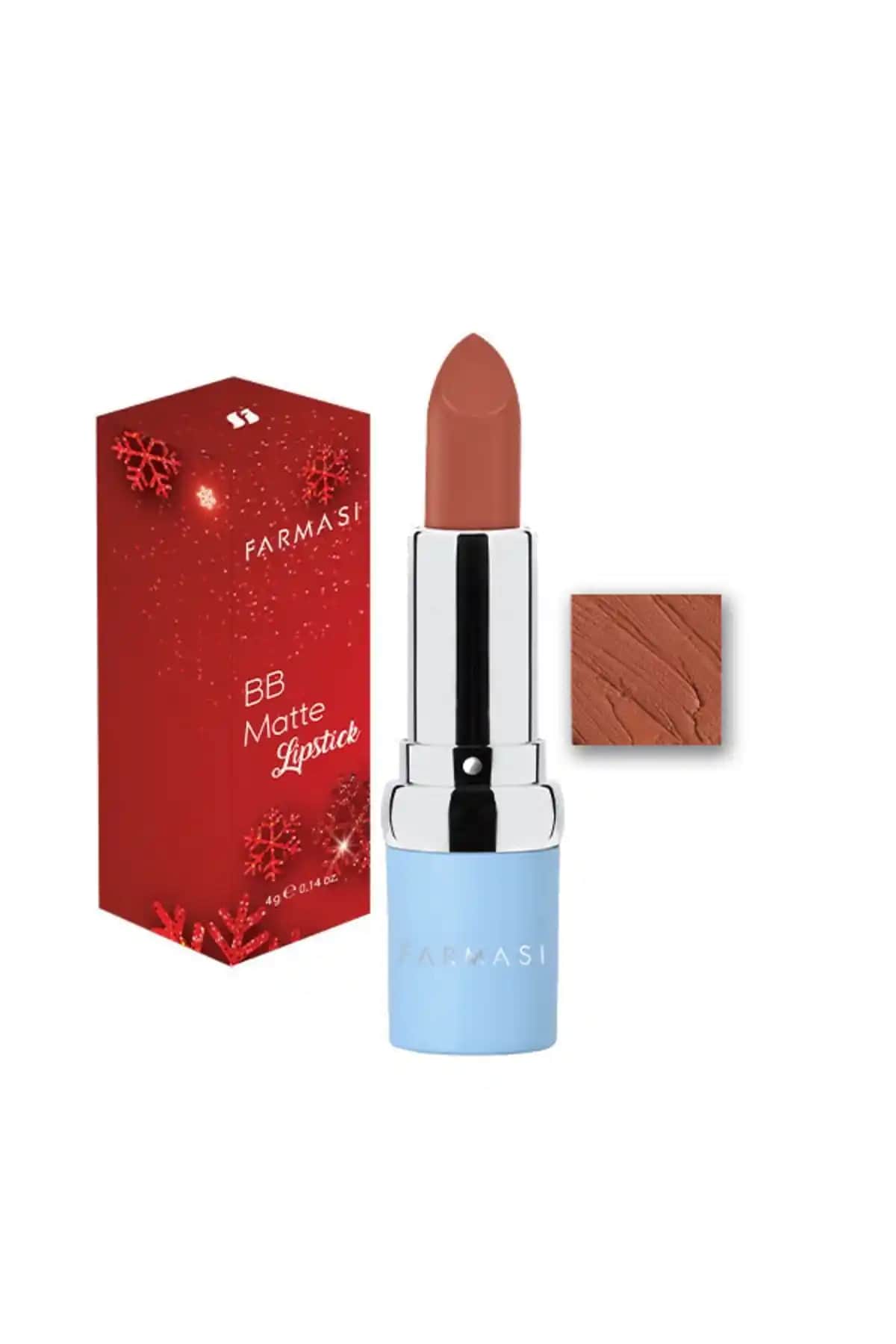 Farmasi BB Mat Ruj 04 Wış Wınter ve BB Matte Lipstick 08 Karşılaştırması