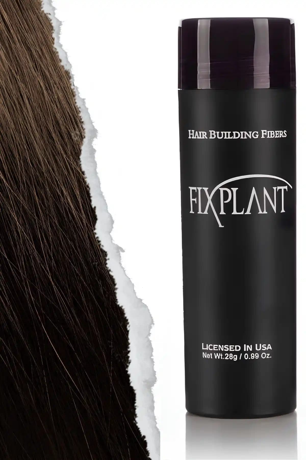FIXPLANT Saç Dolgunlaştırıcı Topik 28 Gr. - Doğal ve Etkili Saç Hacmi Artırıcı Çözüm