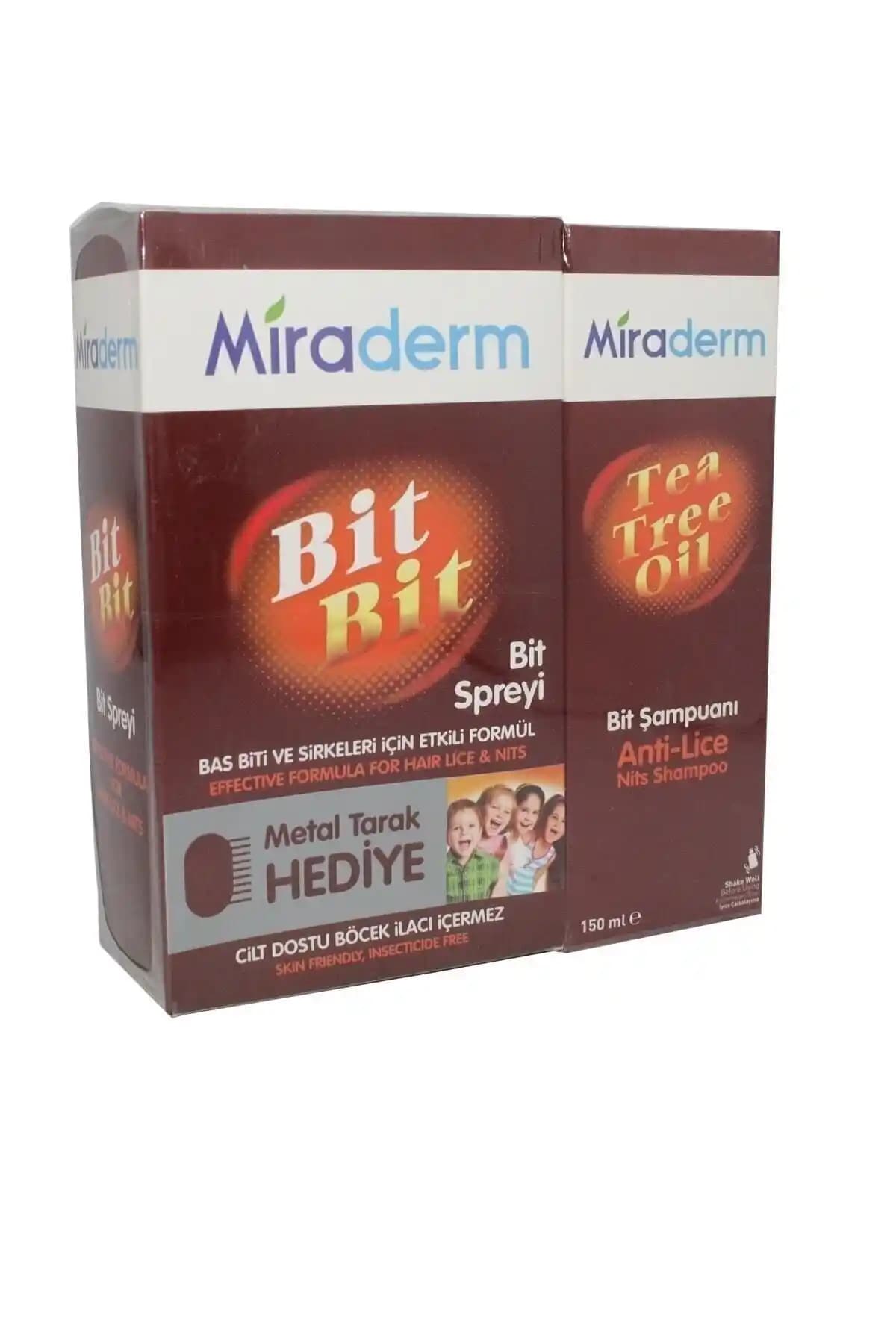 Miraderm Bit Şampuanı Sprey Seti Saç Sağlığını Destekleyen Modern Çözüm