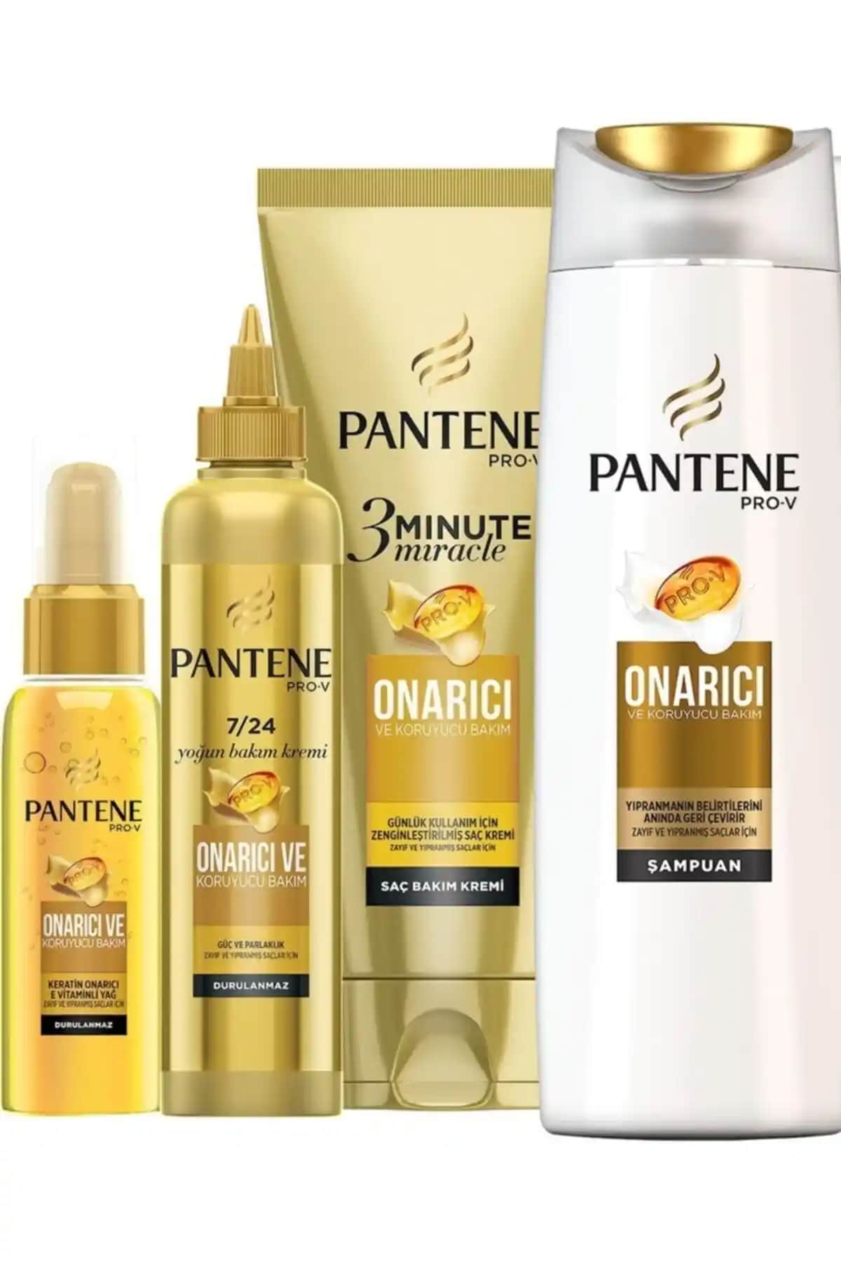 Pantene Onarıcı Seti ile Sağlıklı ve Parlak Saçlar İçin Profesyonel Bakım