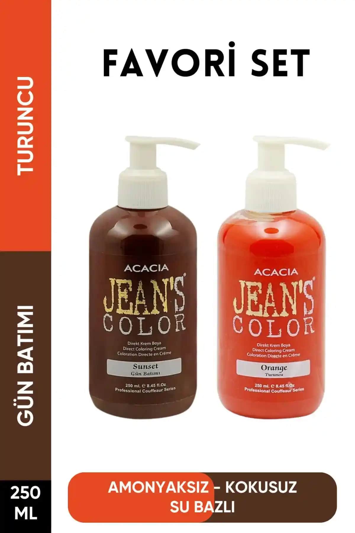 Amonyaksız Su Bazlı Gün Batımı Turuncu Saç Boyası Seti İncelemesi ve Kullanım Rehberi