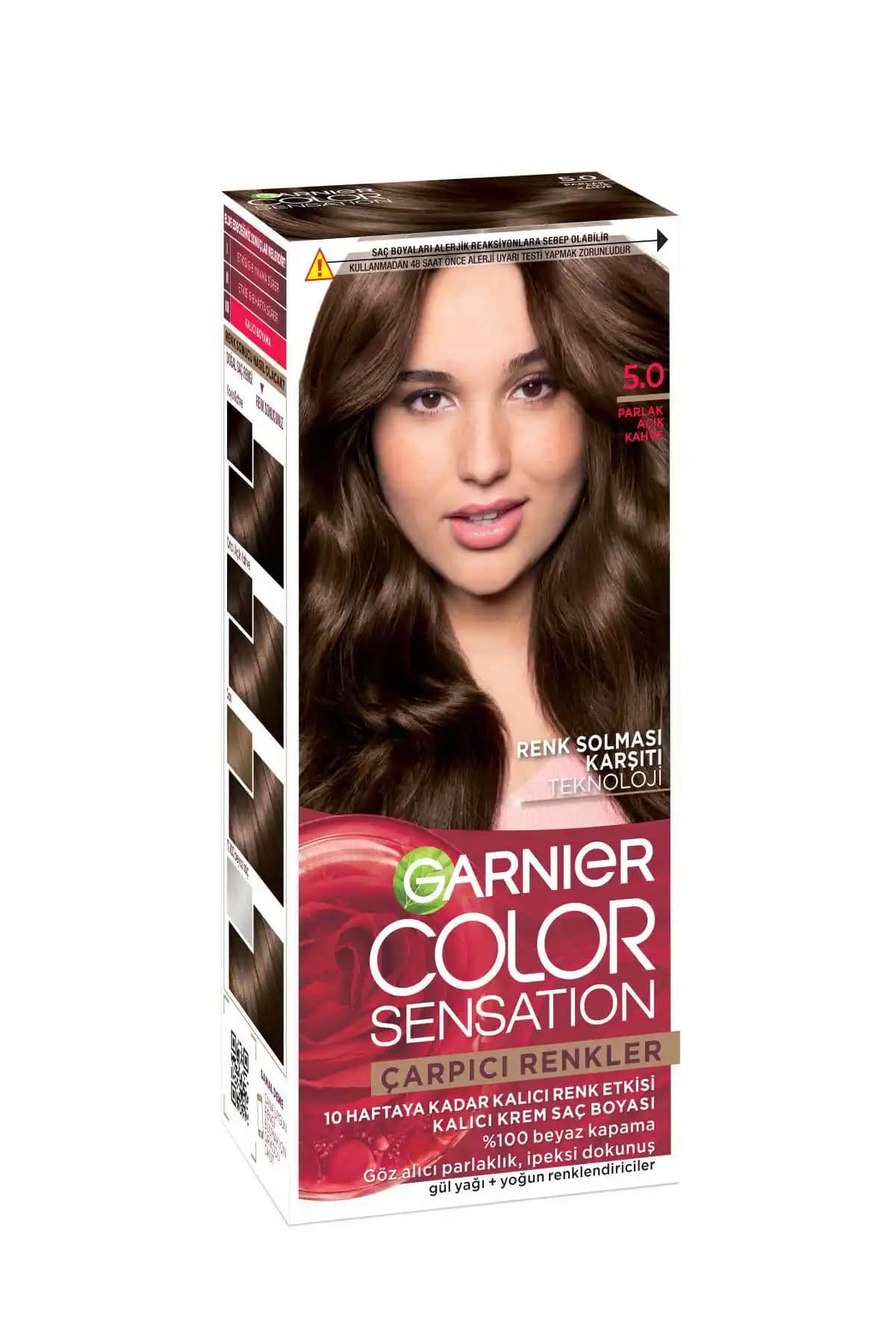 Garnier Naturel Color 5.0 Parlak Açık Kahve Saç Boyası: Doğal ve Uzun Süreli Renk İçin İdeal Seçenek