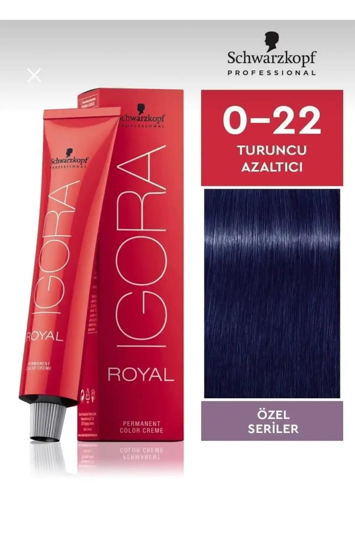 Igora Royal 0-22 Turuncu Azaltıcı: Saç Rengini Koruyan ve Dengeleyen Profesyonel Çözüm