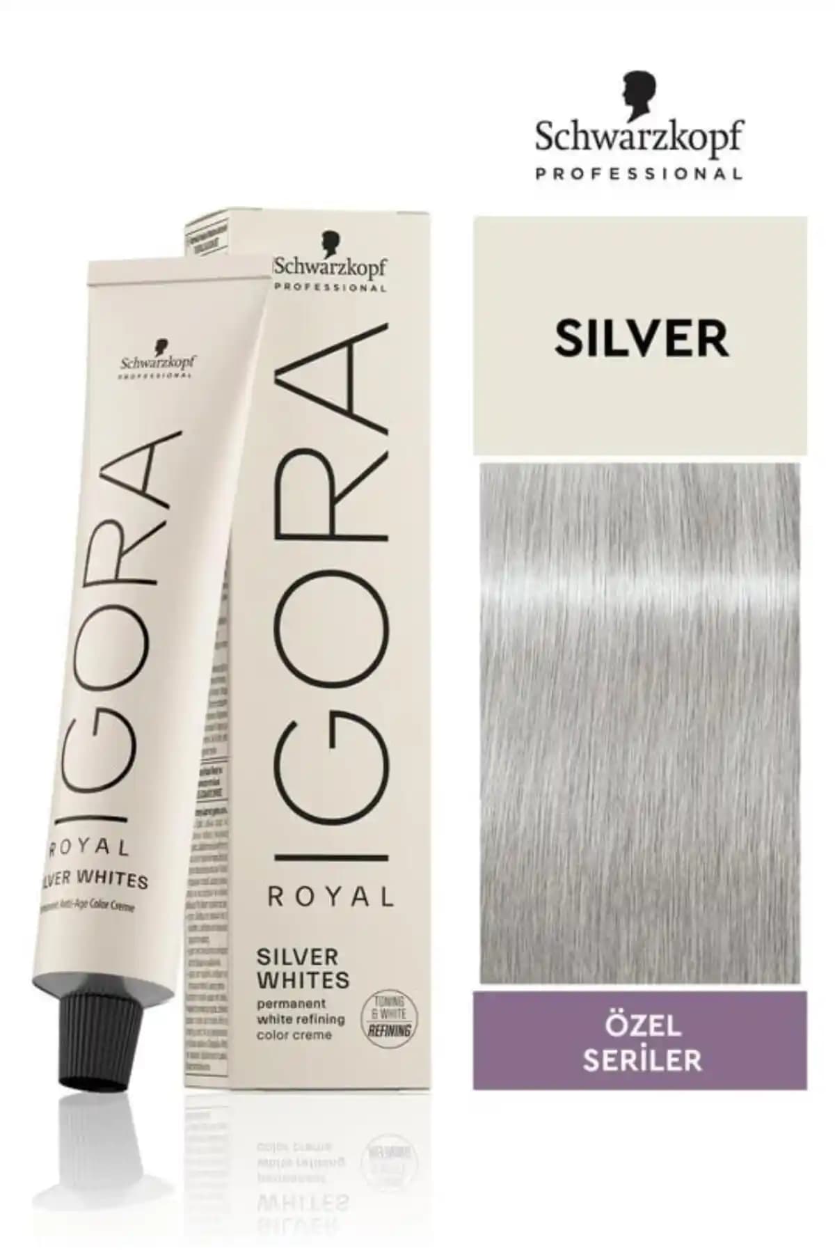 Igora Royal Silver Whites 60 ml: Uzun Ömürlü Beyaz Renk ve Güçlü Saç Bakım Özellikleri