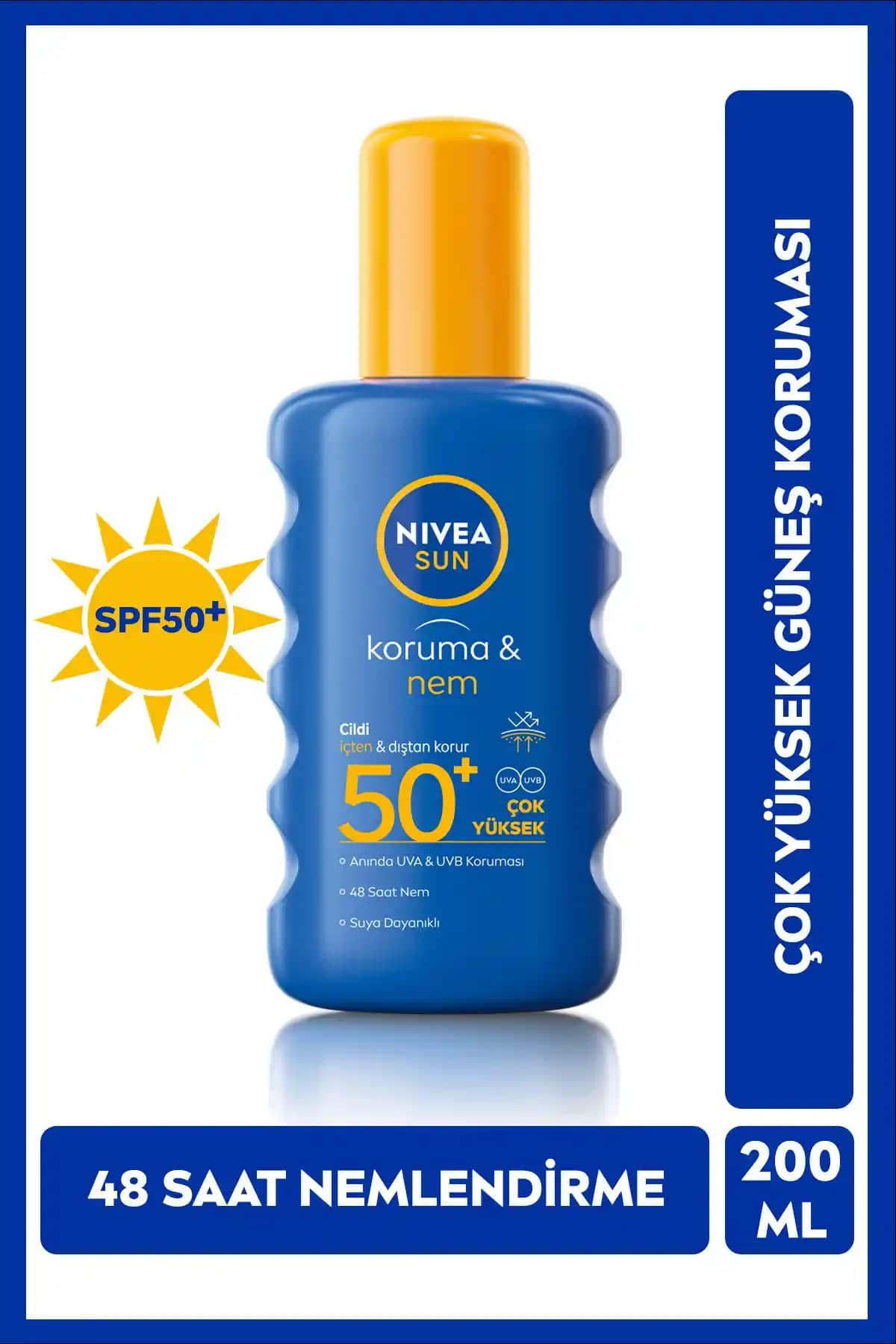 NIVEA SUN SPF50 Yüksek Güneş Koruyucu Spreyleri Karşılaştırması ve Kullanıcı Yorumları