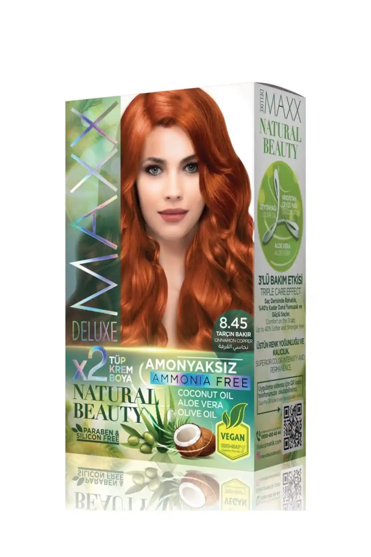 MAXX DELUXE 8.45 Tarçın Bakır Amonyaksız Set Boya İncelemesi ve Özellikleri