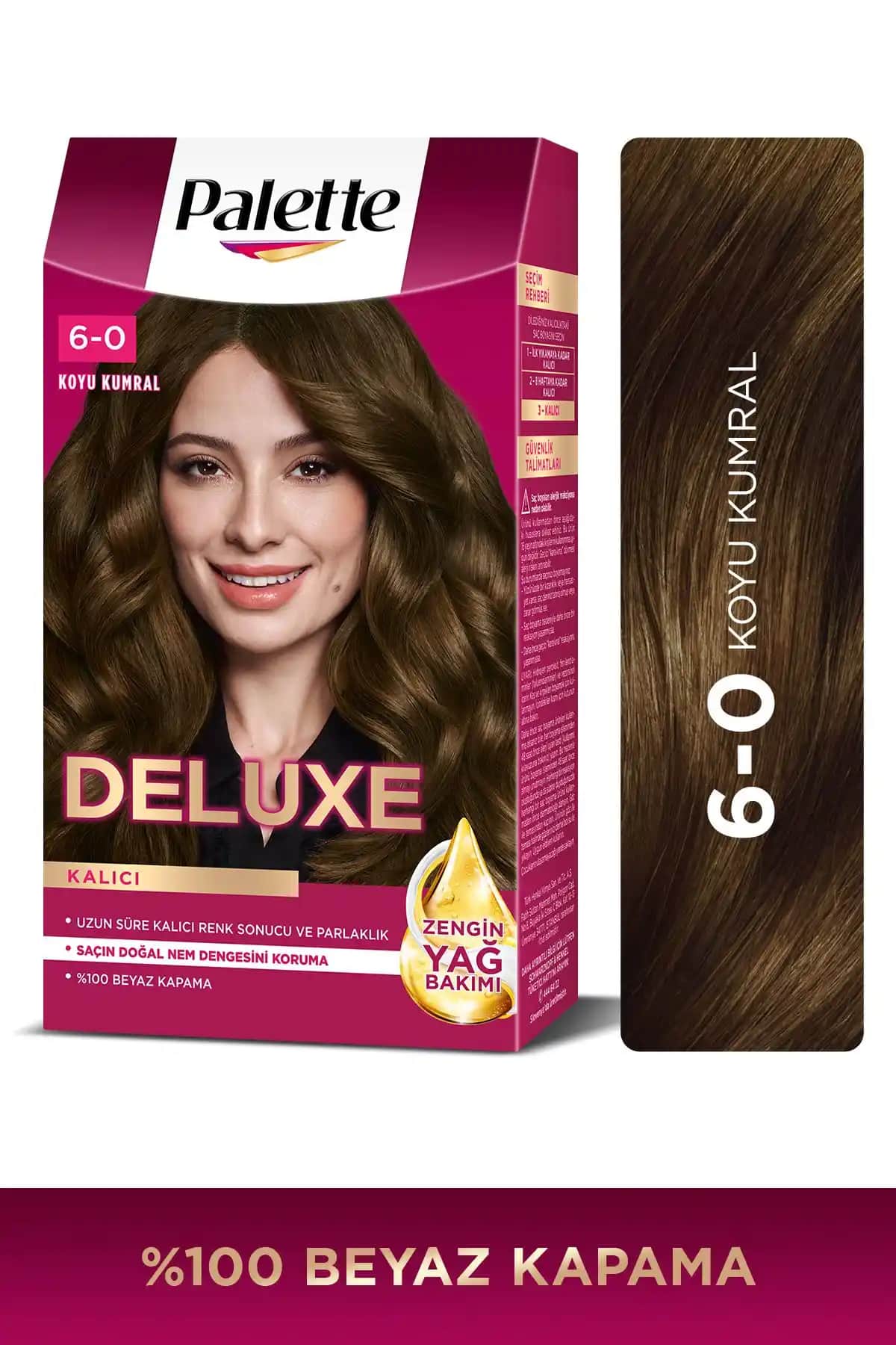 Palette Deluxe 6-0 Koyu Kumral Saç Boyası Özellikleri ve Kullanıcı Yorumları