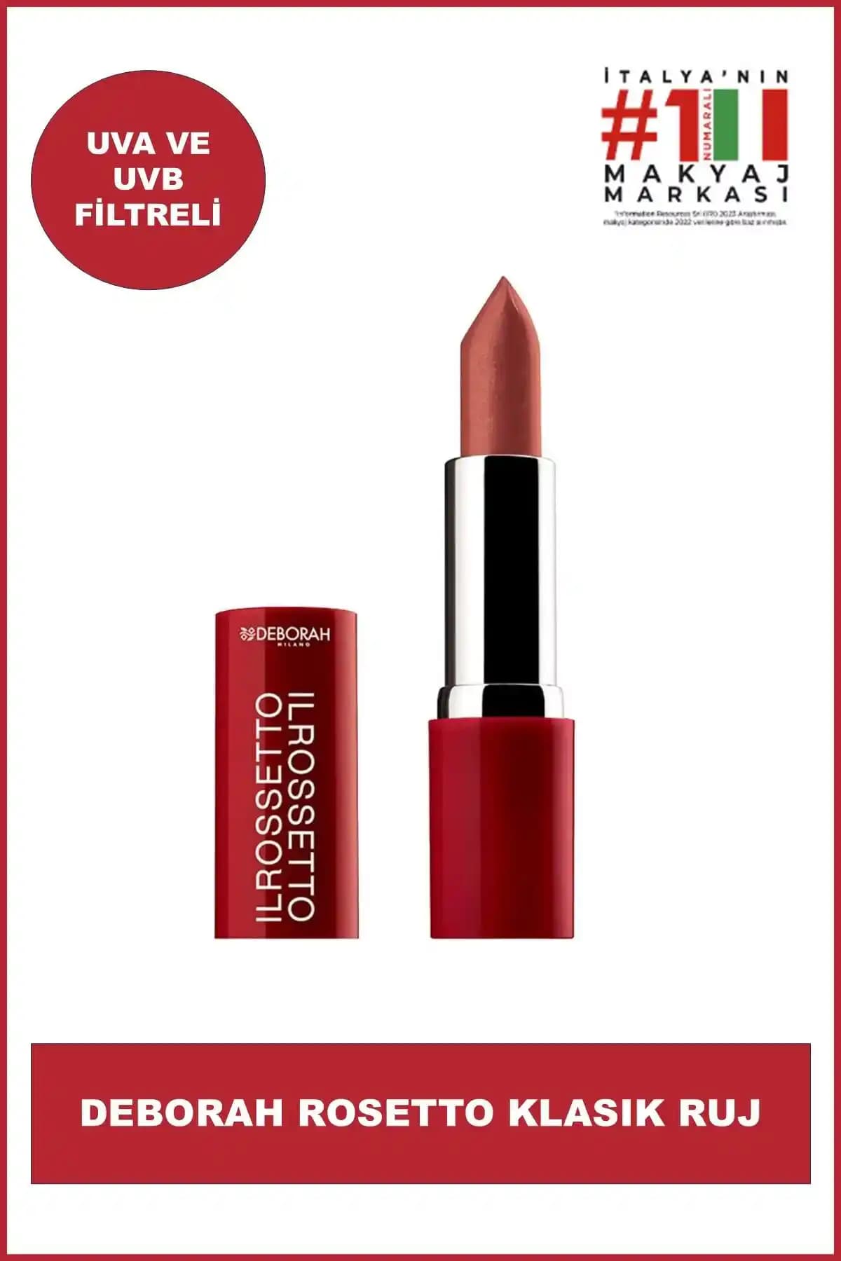 Deborah Il Rosetto Classic Ruj ve Yves Rocher Glow Ruj Karşılaştırması