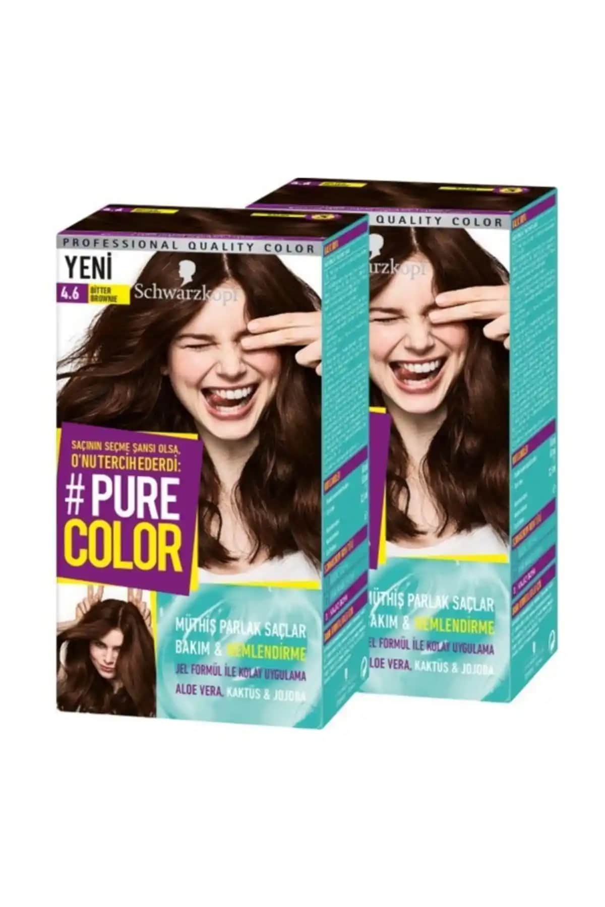 Pure Color 4-6 Bitter Brownie Saç Boyası İncelemesi ve Kullanım Rehberi