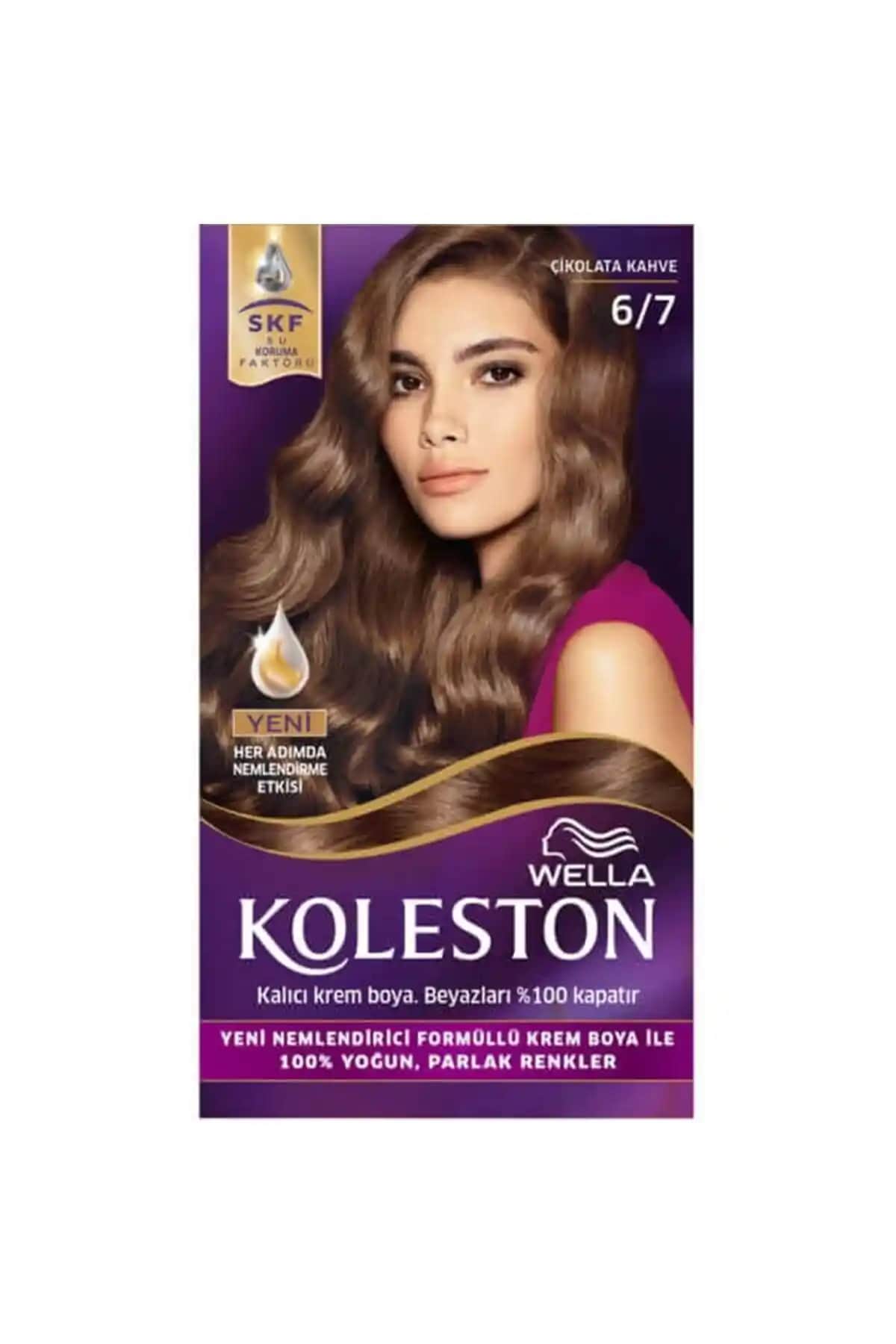 Wella Koleston Kit 6/7 Ç. Kahve Saç Boyası: Kalıcı ve Doğal Sıcak Kahverengi Tonları
