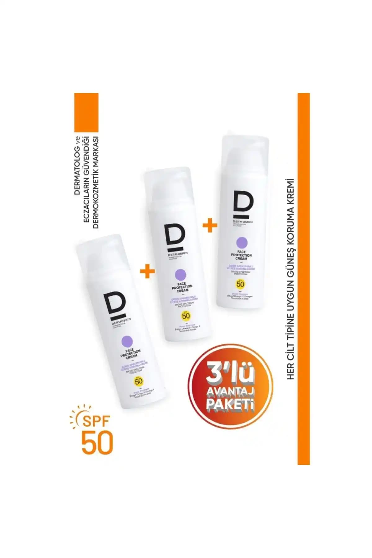 Dermoskin SPF 50 ve Soltis SPF 35+ mineral güneş koruyucu karşılaştırması
