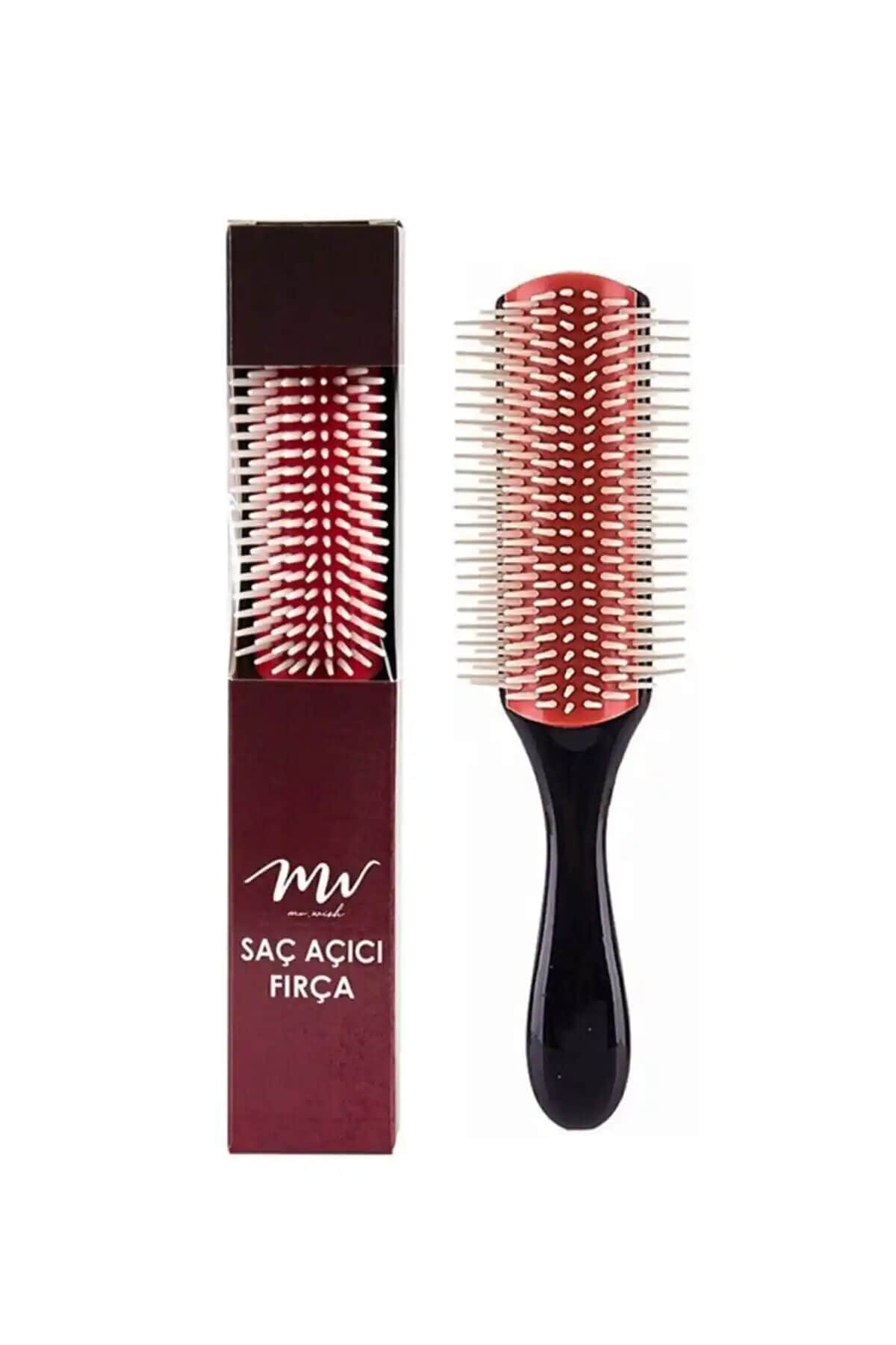 Dopagu Saç Şekillendirici 9 Sıra Fırça Tarak ile Hacim ve Bukle Kontrolü