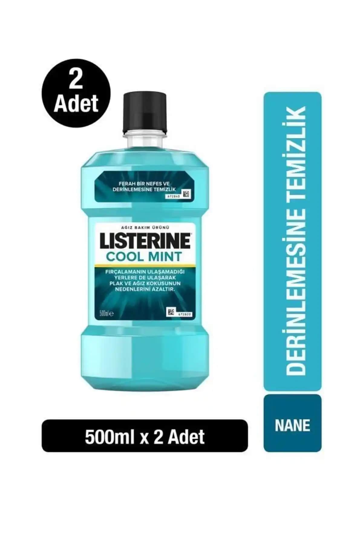 Listerine Cool Mint ve Parodontax Ekstra Ferah Ağız Bakım Suyu Karşılaştırması