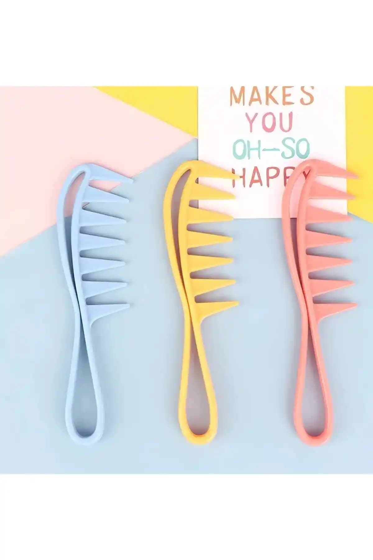 Monalisa Renkli Tarak Seti: Çok Renkli ve Fonksiyonel Saç Bakım Aracı