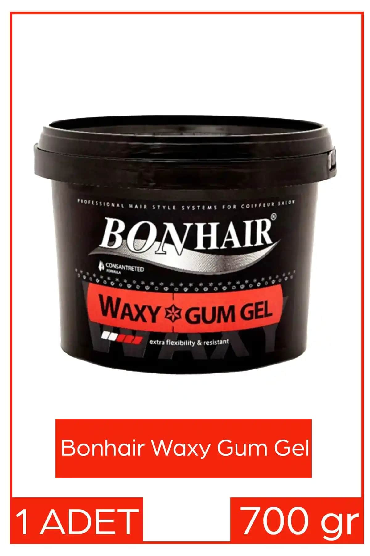 Bonhair Jöle Waxy Gum 700 ml - Doğal ve Kalıcı Saç Şekillendirme Çözümü