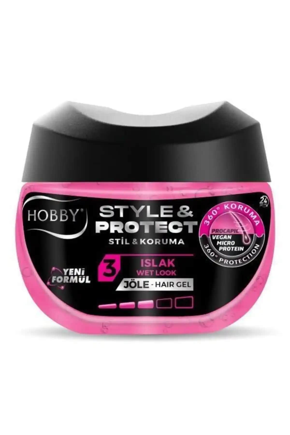 Hobby Style Protect Saç Jölesi ile Doğal Parlak ve Hacimli Saçlar Elde Edin