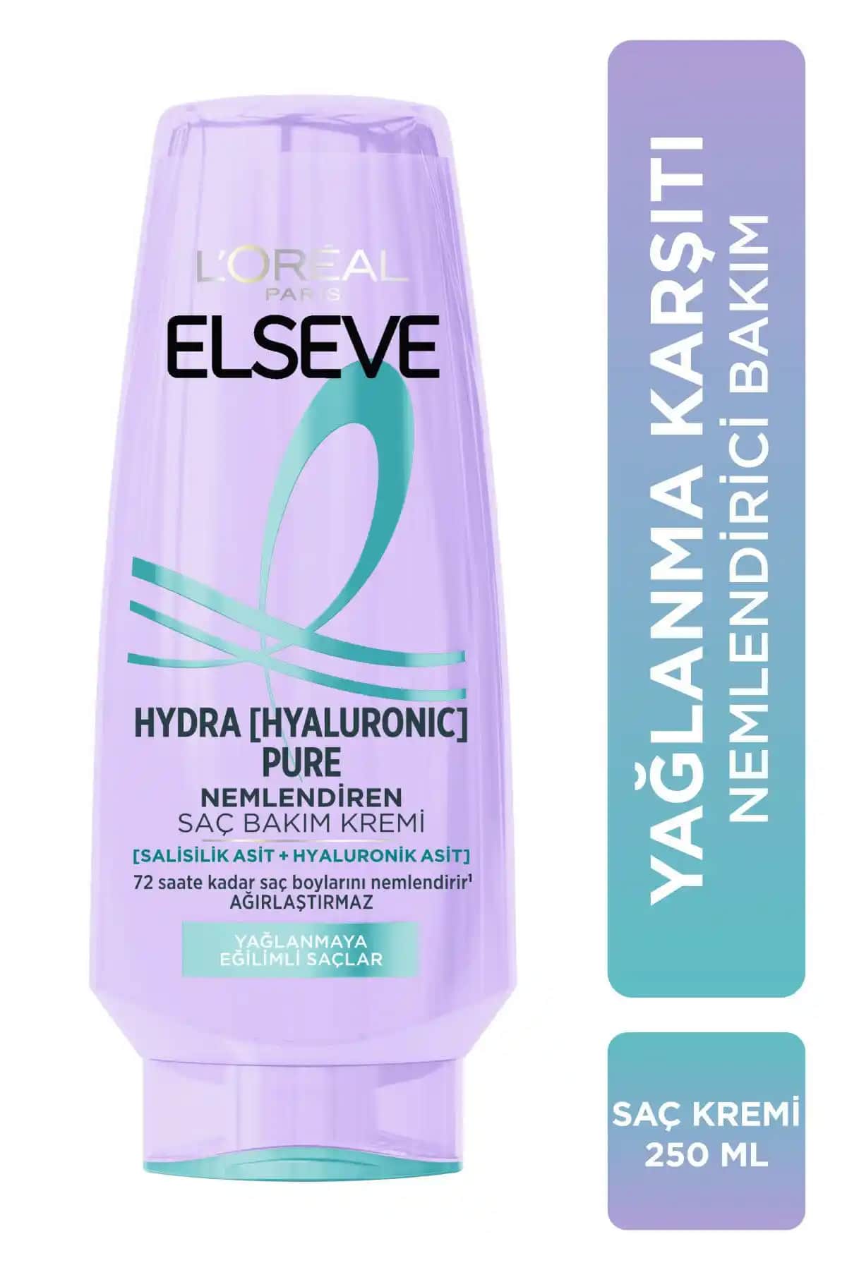 Elseve Hydra Hyaluronic Pure Yağlanma Karşıtı Saç Kremi İncelemesi ve Kullanım Önerileri