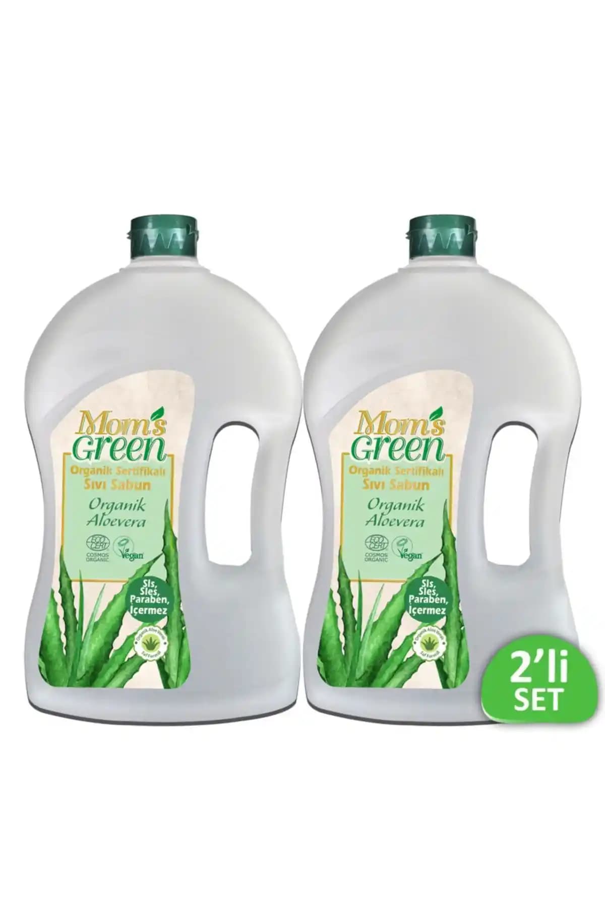 Mom's Green Organik Sertifikalı Sıvı Sabun Doğal ve Güvenilir Temizlik Çözümü