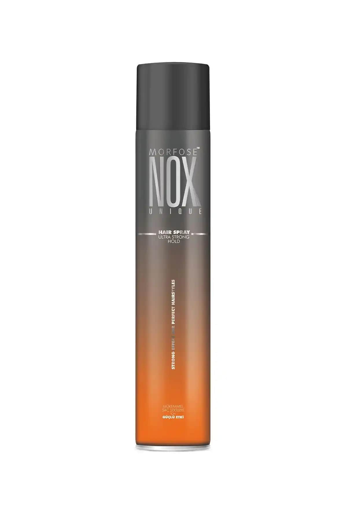 Morfose Nox ve Extra Strong Saç Spreyi Karşılaştırması Saç Şekillendirme İçin Uygun Seçenekler