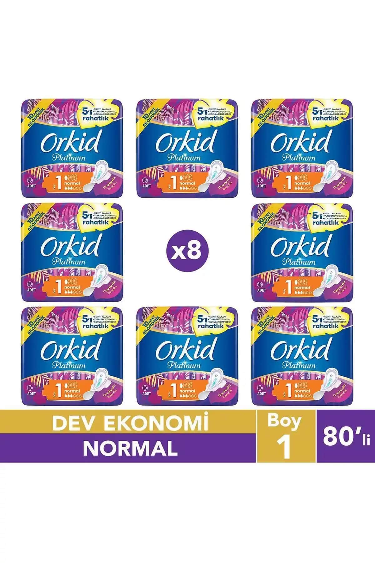 Orkid Platinum ve Sleepy Bio Natural Hijyenik Ped Karşılaştırması