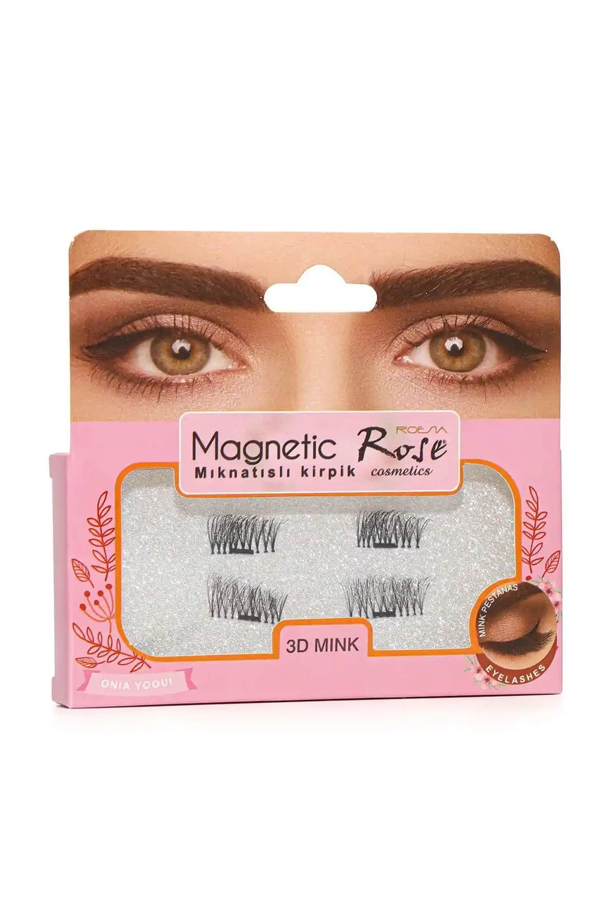 Rose Manyetik Mıknatıslı Kirpik: Doğal Görünüm ve Kolay Kullanım İçin İnovatif Kozmetik Ürün
