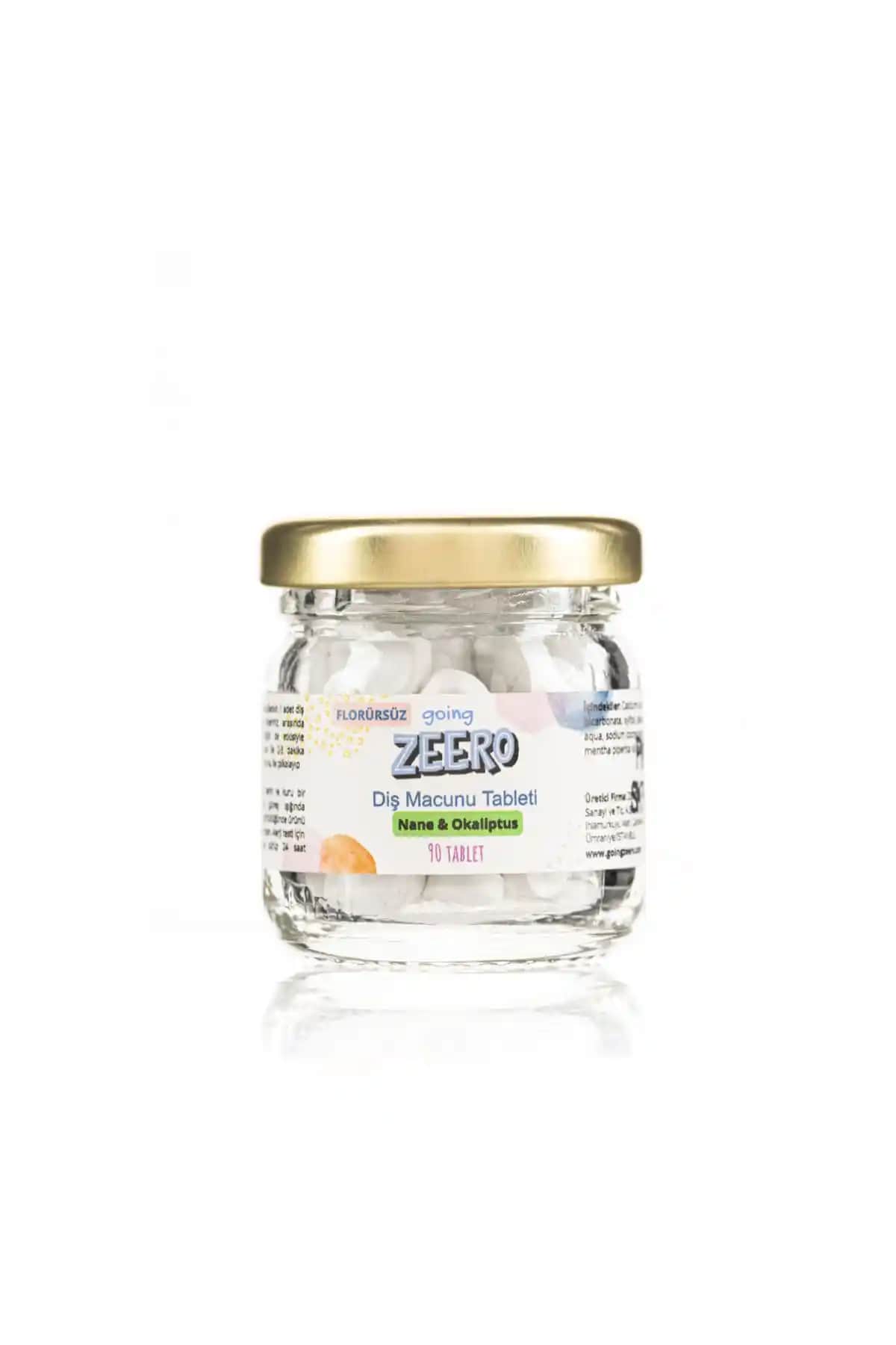 ZEERO Doğal Diş Macunu Tableti: Florürsüz ve Çevre Dostu Ağız Bakım Alternatifi