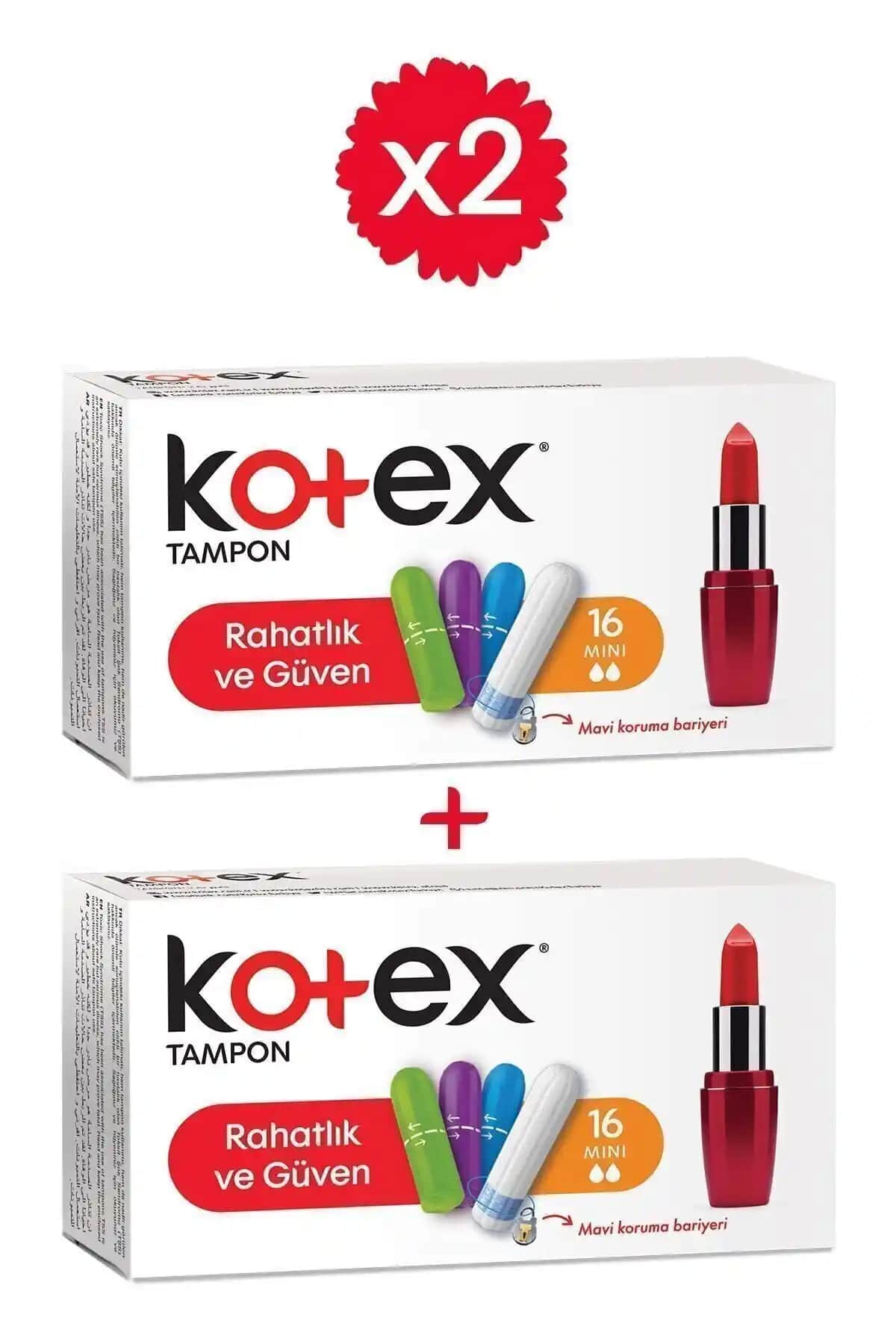 Kotex Mini Tampon Günlük Kullanım İçin Güvenilir ve Konforlu Hijyen Ürünü