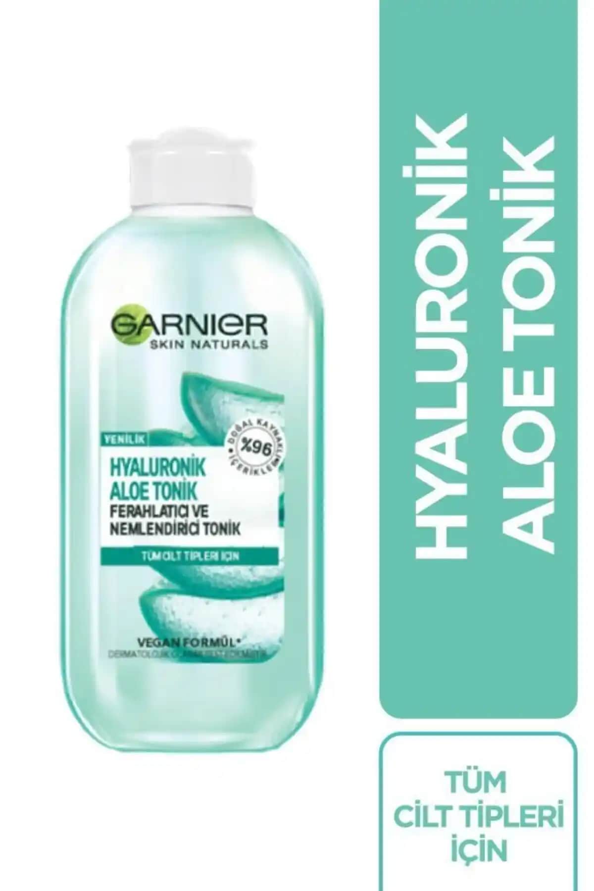 Garnier Hyaluronik Aloe Ferahlatıcı ve Nemlendirici Tonik Cilt Bakımında Etkili Bir Seçenektir