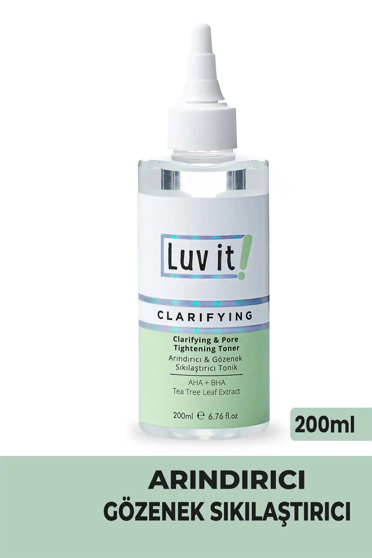 Luv it! Salisilik ve Glikolik Asit İçeren Gözenek Sıkılaştırıcı Tonik Ürün Tanıtımı ve Faydaları