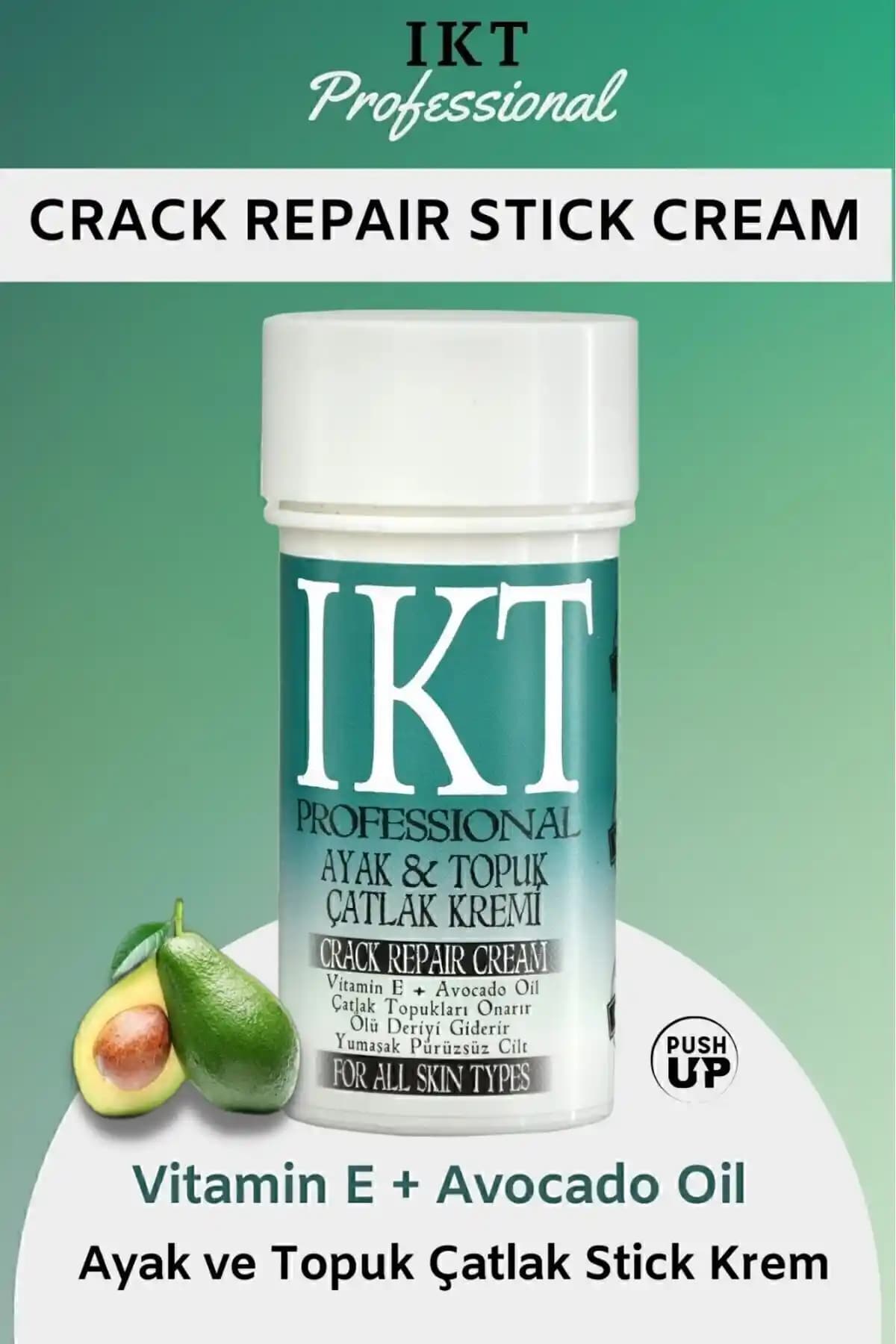 IKT 75gr Stick Ayak ve Topuk Çatlak Kremi: Yoğun Nemlendirme ve Onarım Sağlayan Pratik Çözüm