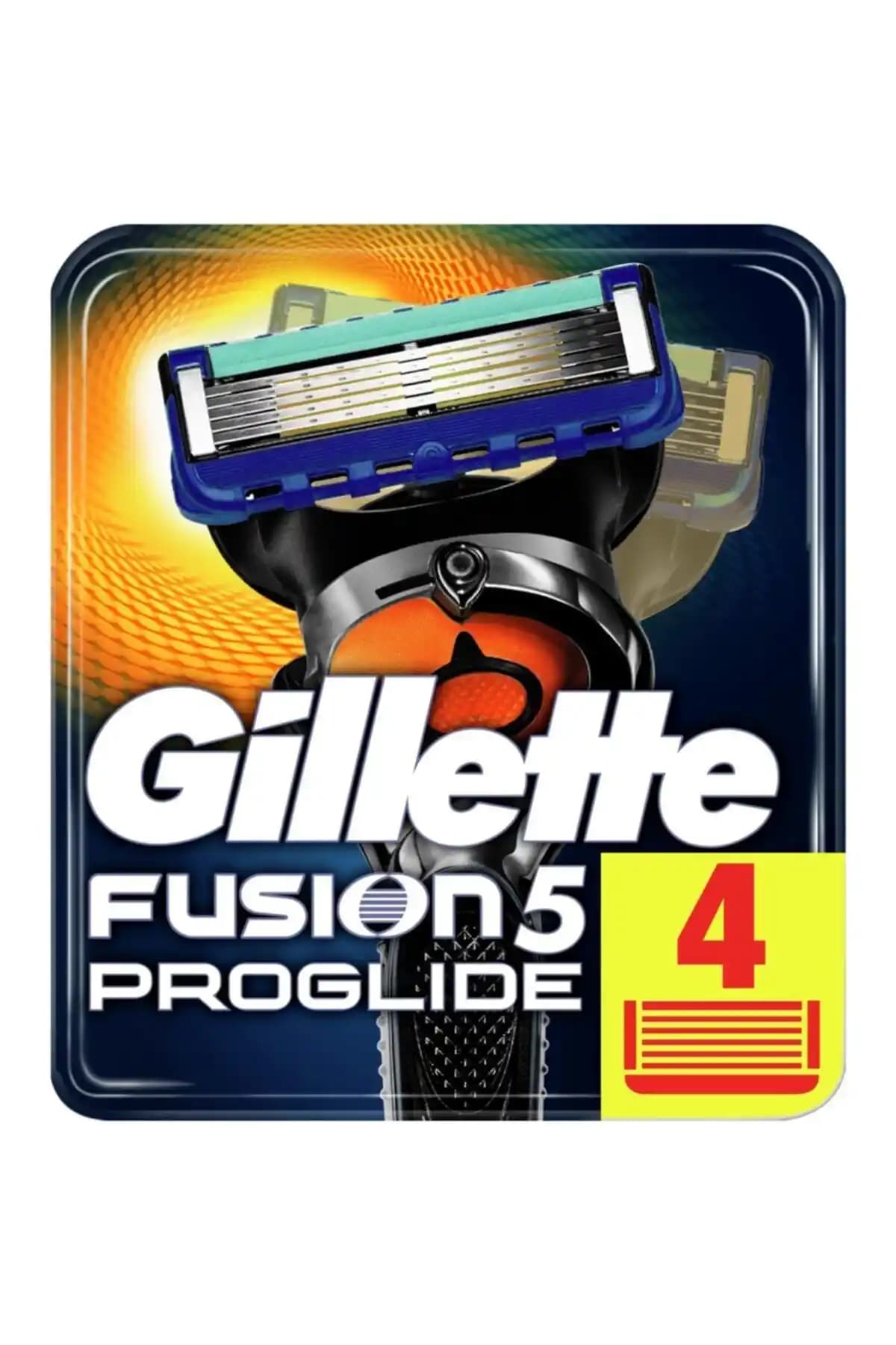 Gillette Fusion Proglide 4'lü Yedek Tıraş Bıçağı - Yüksek Performans ve Konfor Sağlar