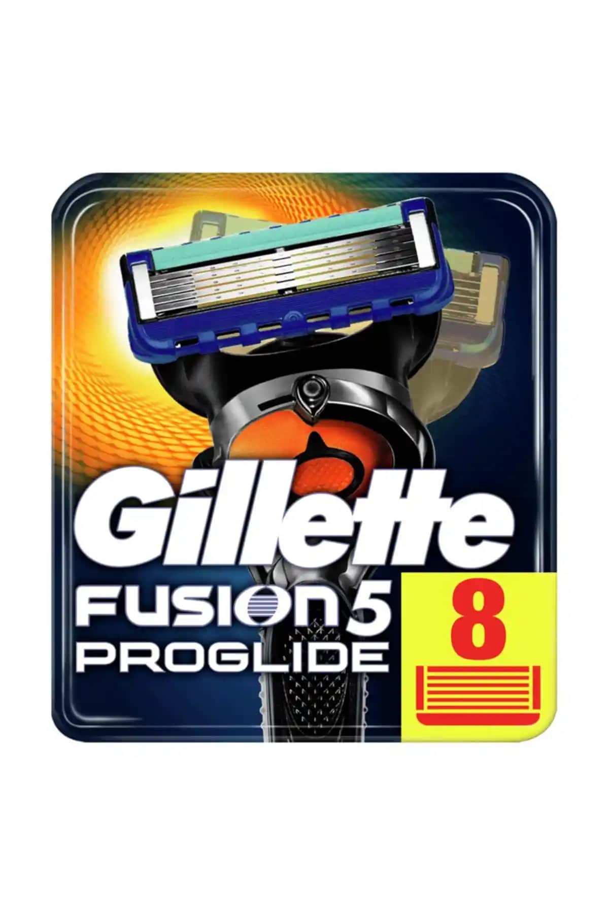 Gillette Fusion Proglide Yedek Bıçaklar 8'li Paket ile Yüksek Performanslı Tıraş Deneyimi